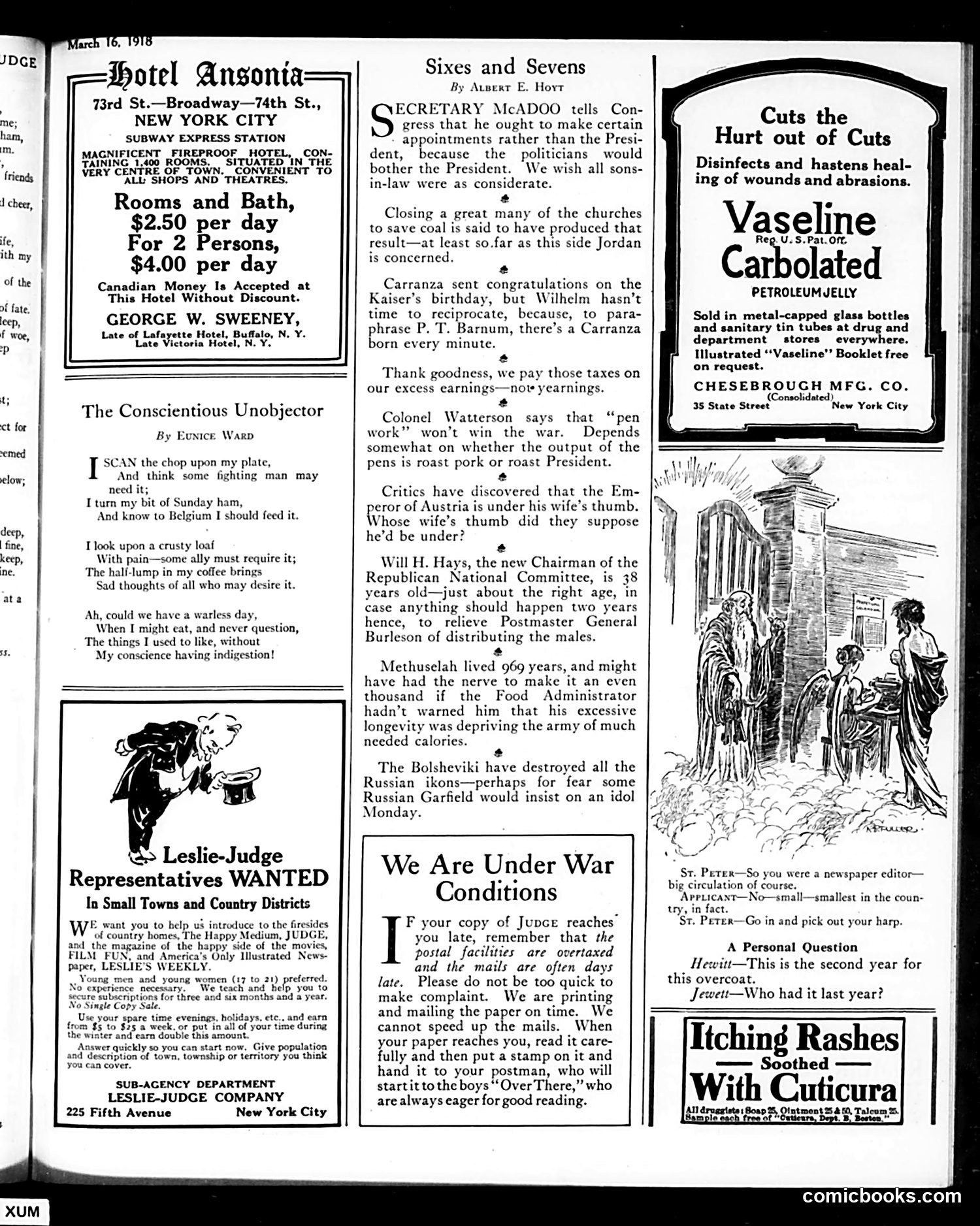 Judge — March 16, 1918 — page 31 of 38