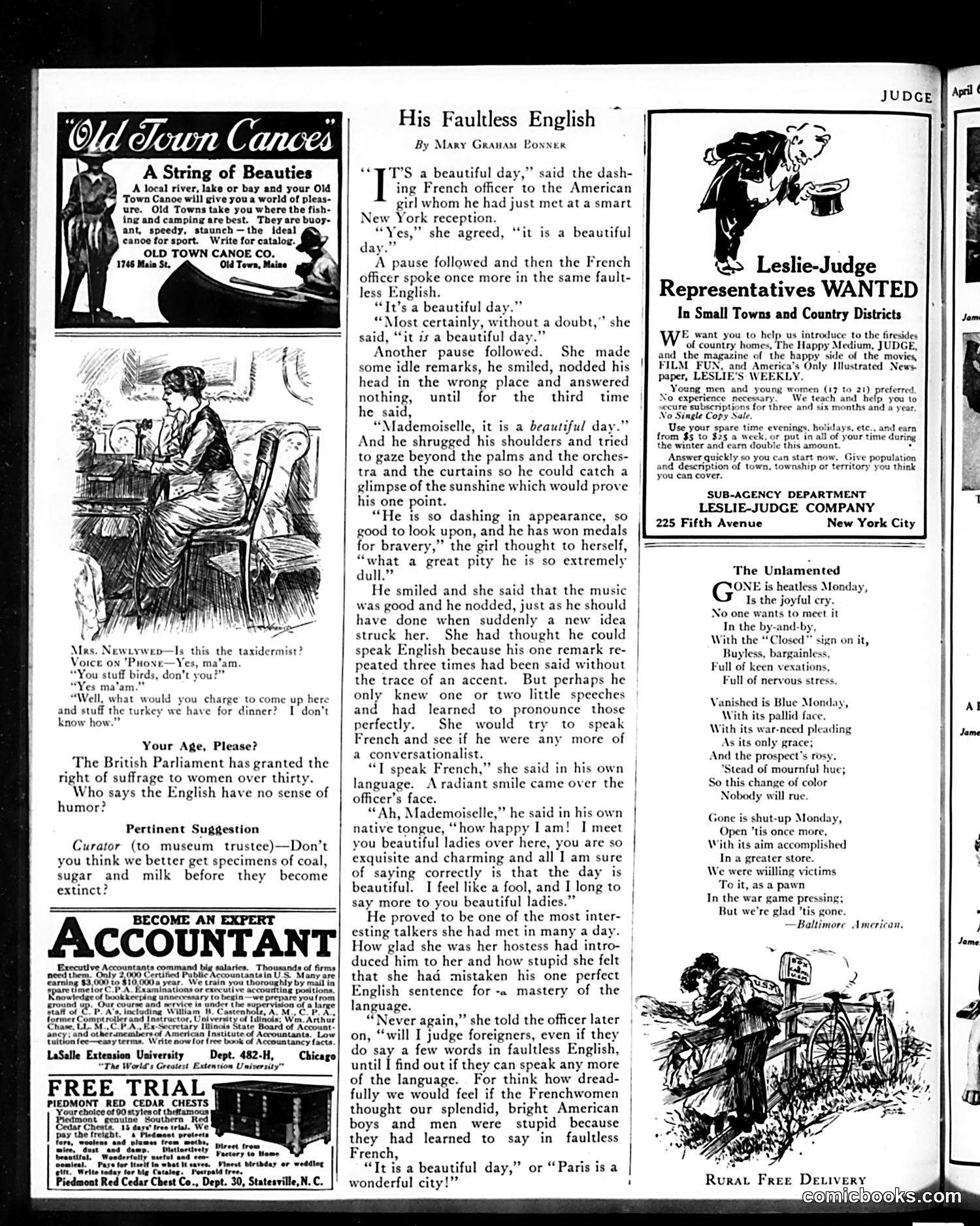 Judge — April 6, 1918 — page 32 of 36