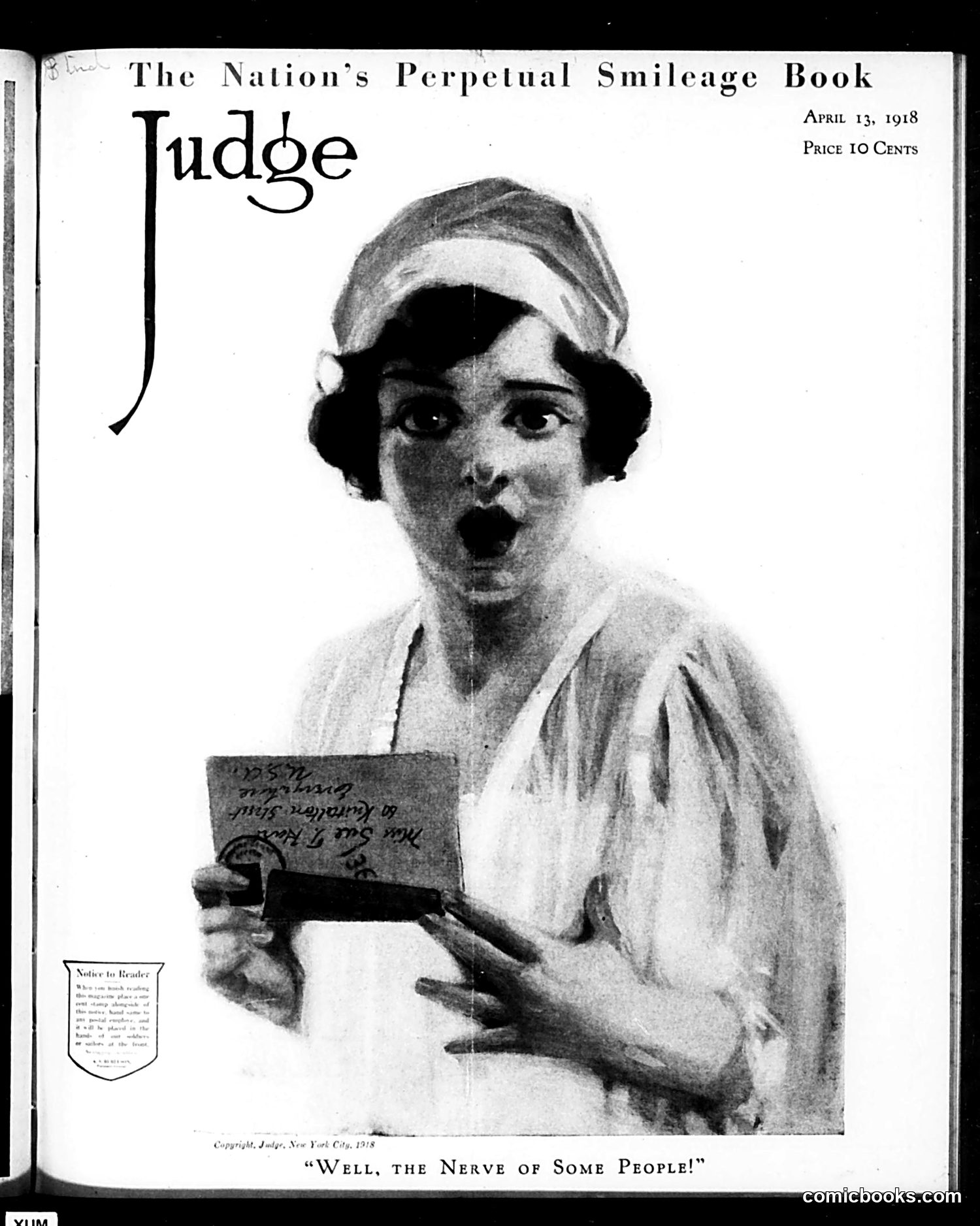 Judge — April 13, 1918