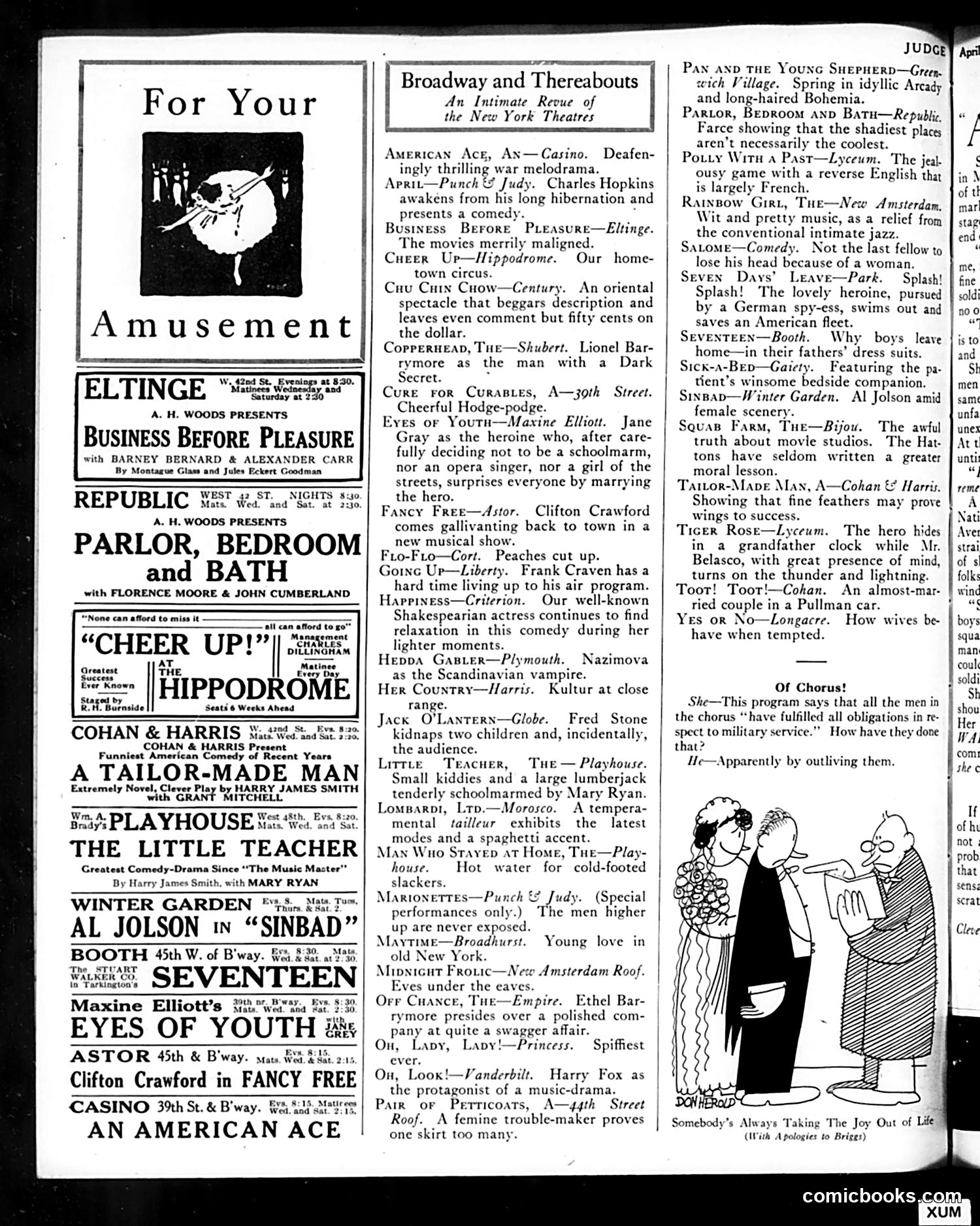 Judge — April 20, 1918 — page 28 of 36