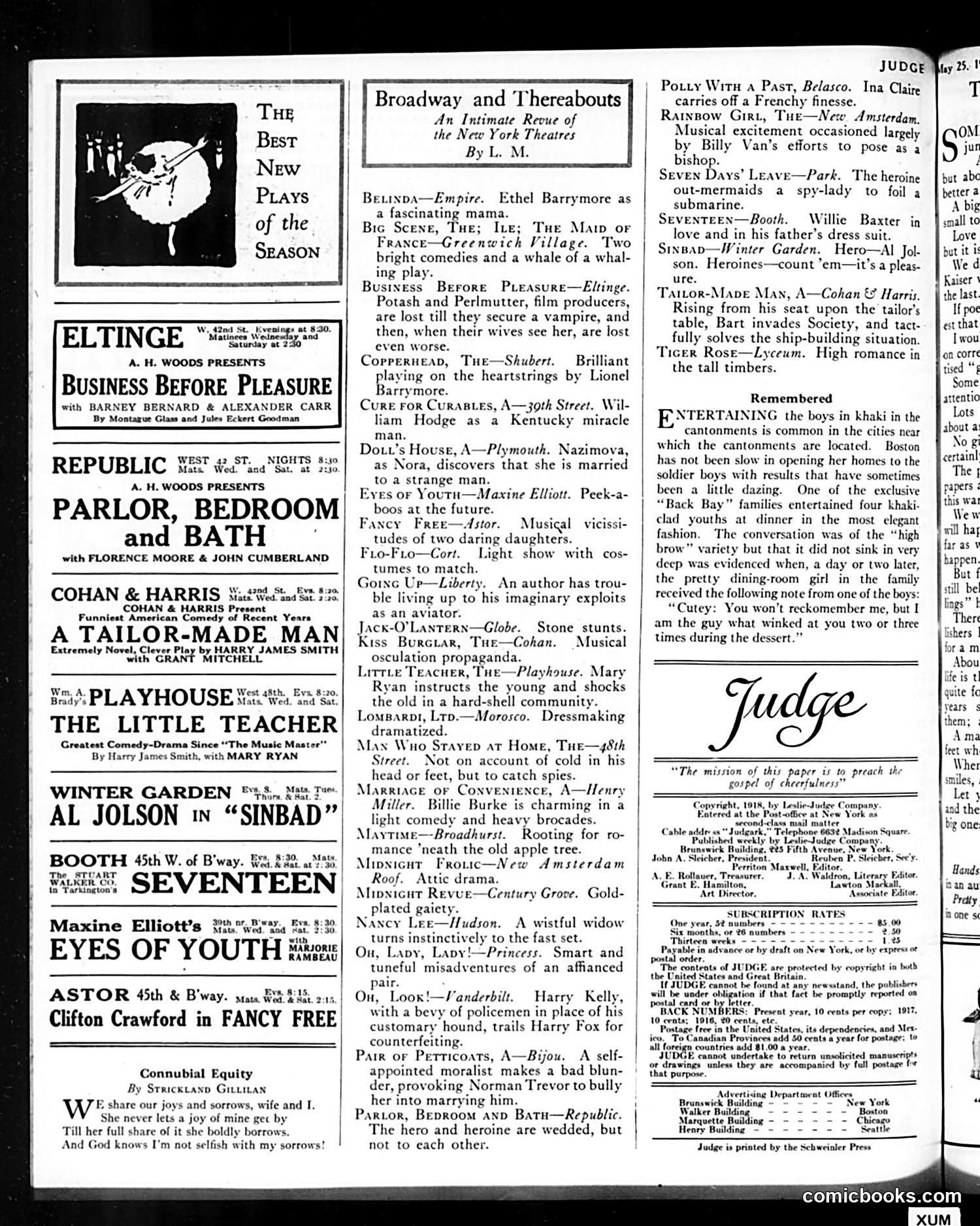 Judge — May 25, 1918 — page 28 of 36