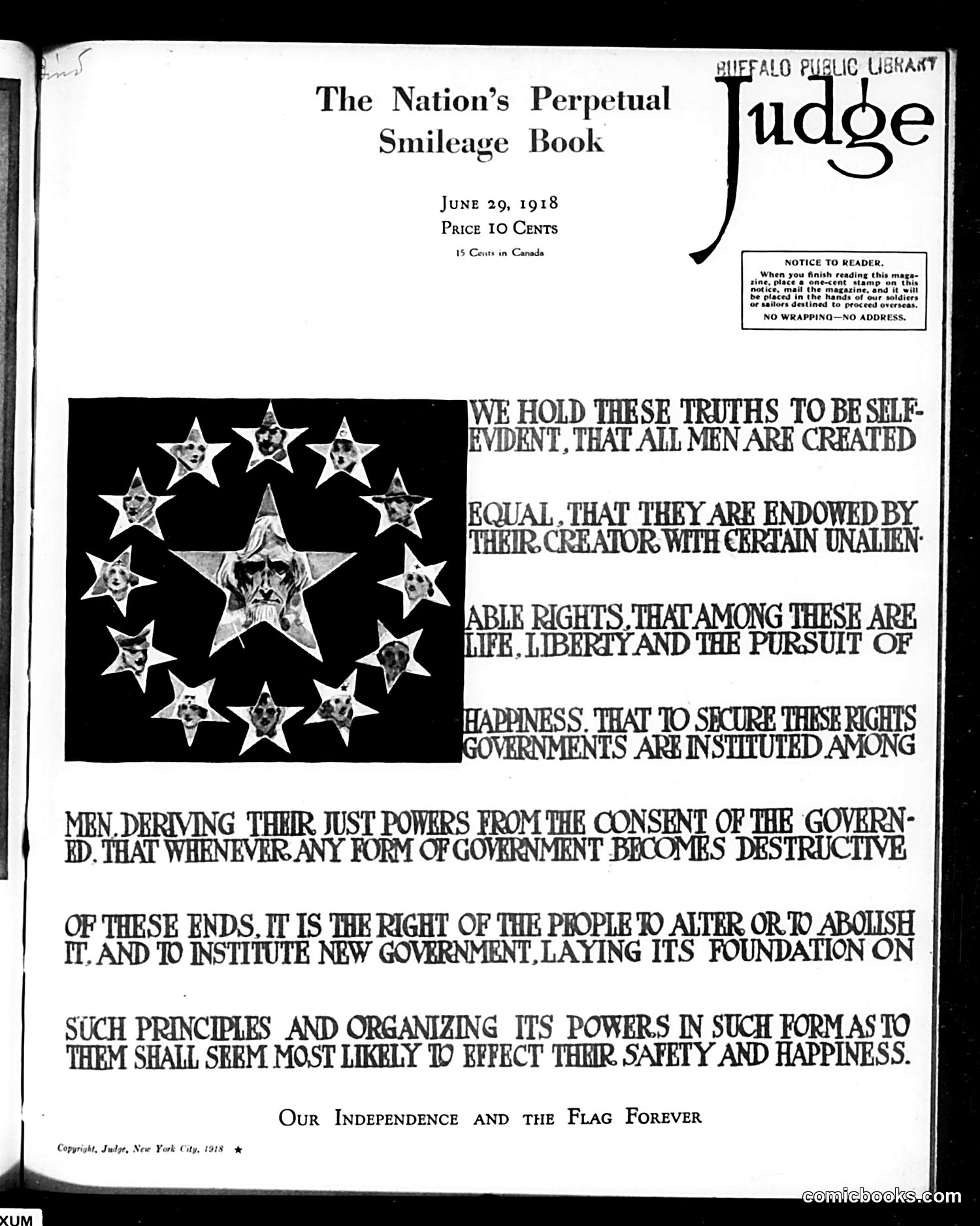 Judge — June 29, 1918