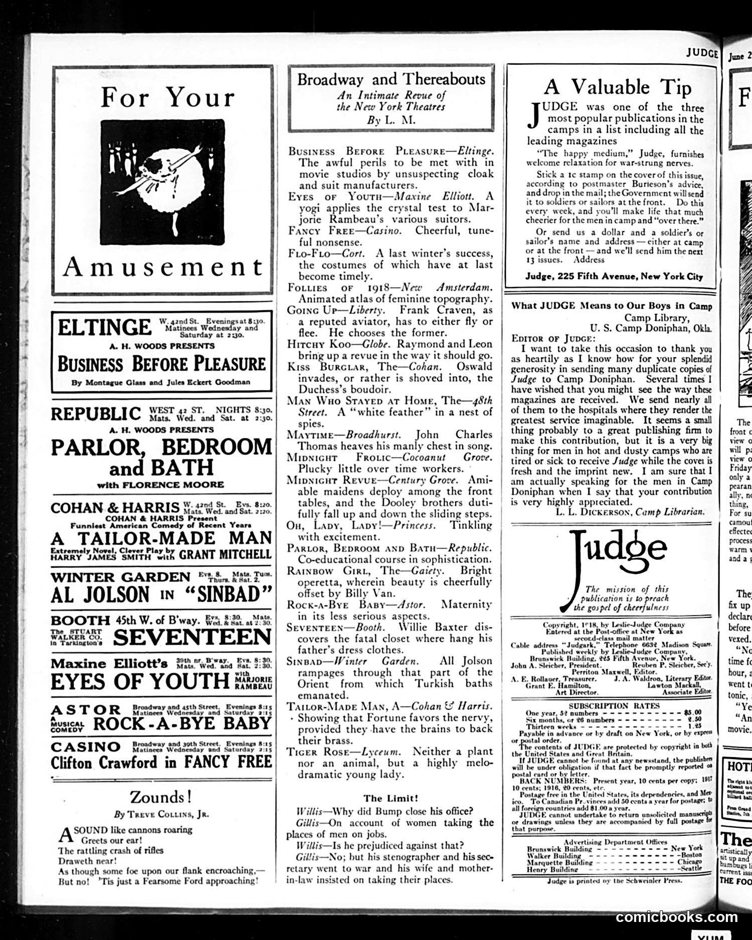 Judge — June 29, 1918 — page 28 of 37