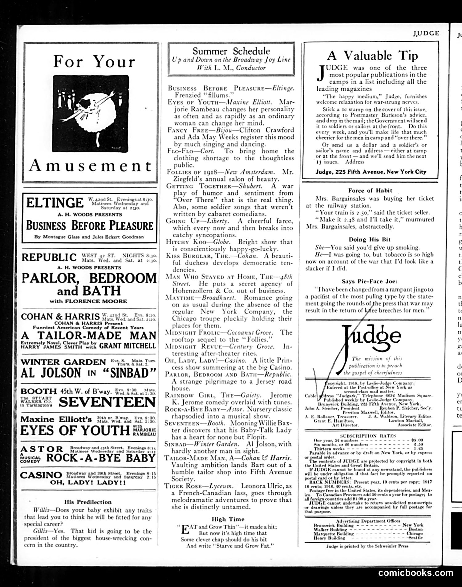 Judge — July 6, 1918 — page 28 of 36