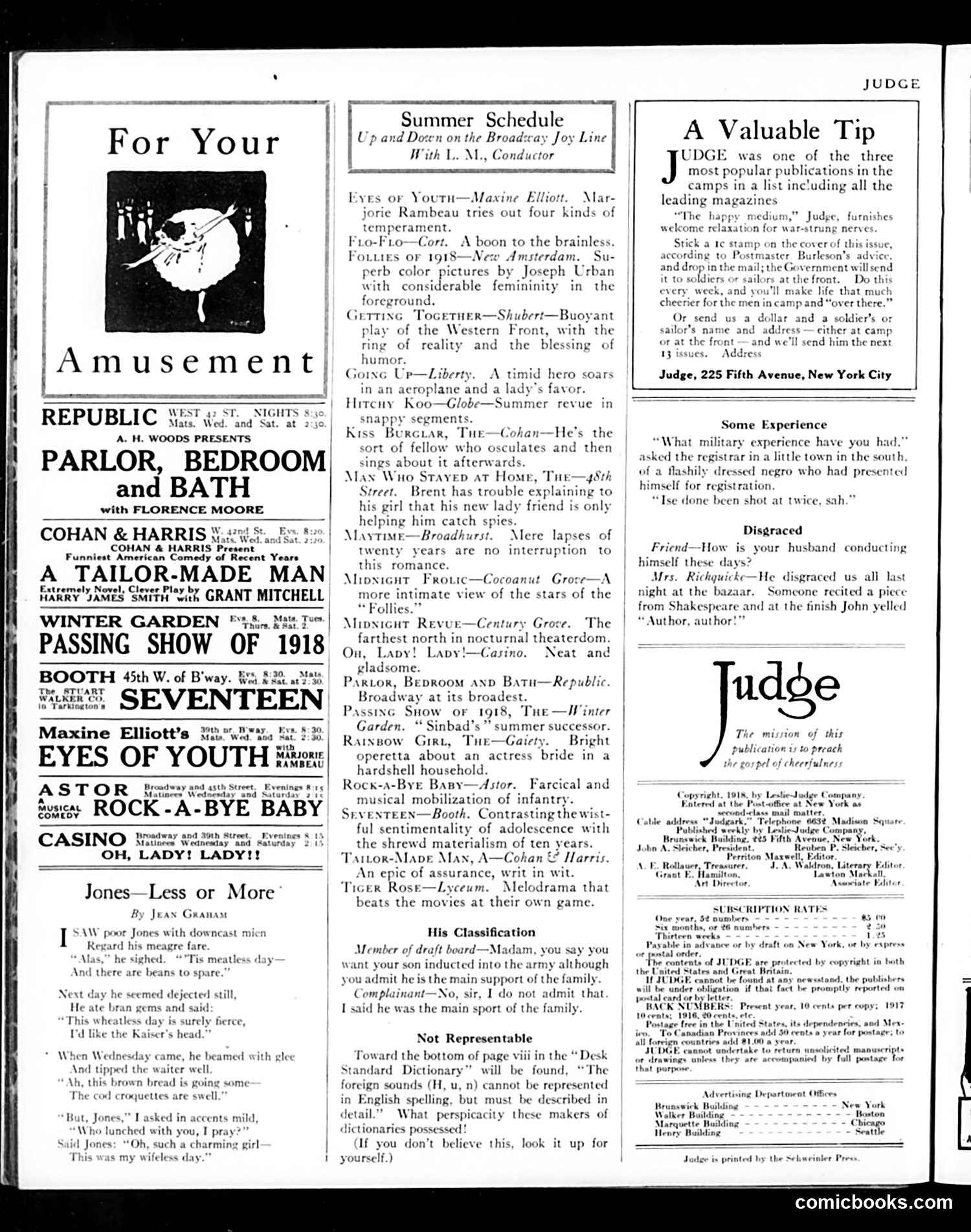 Judge — July 13, 1918 — page 30 of 36