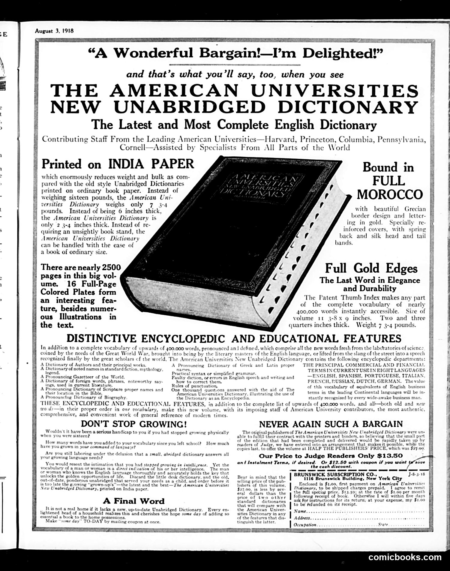 Judge — August 3, 1918 — page 31 of 32