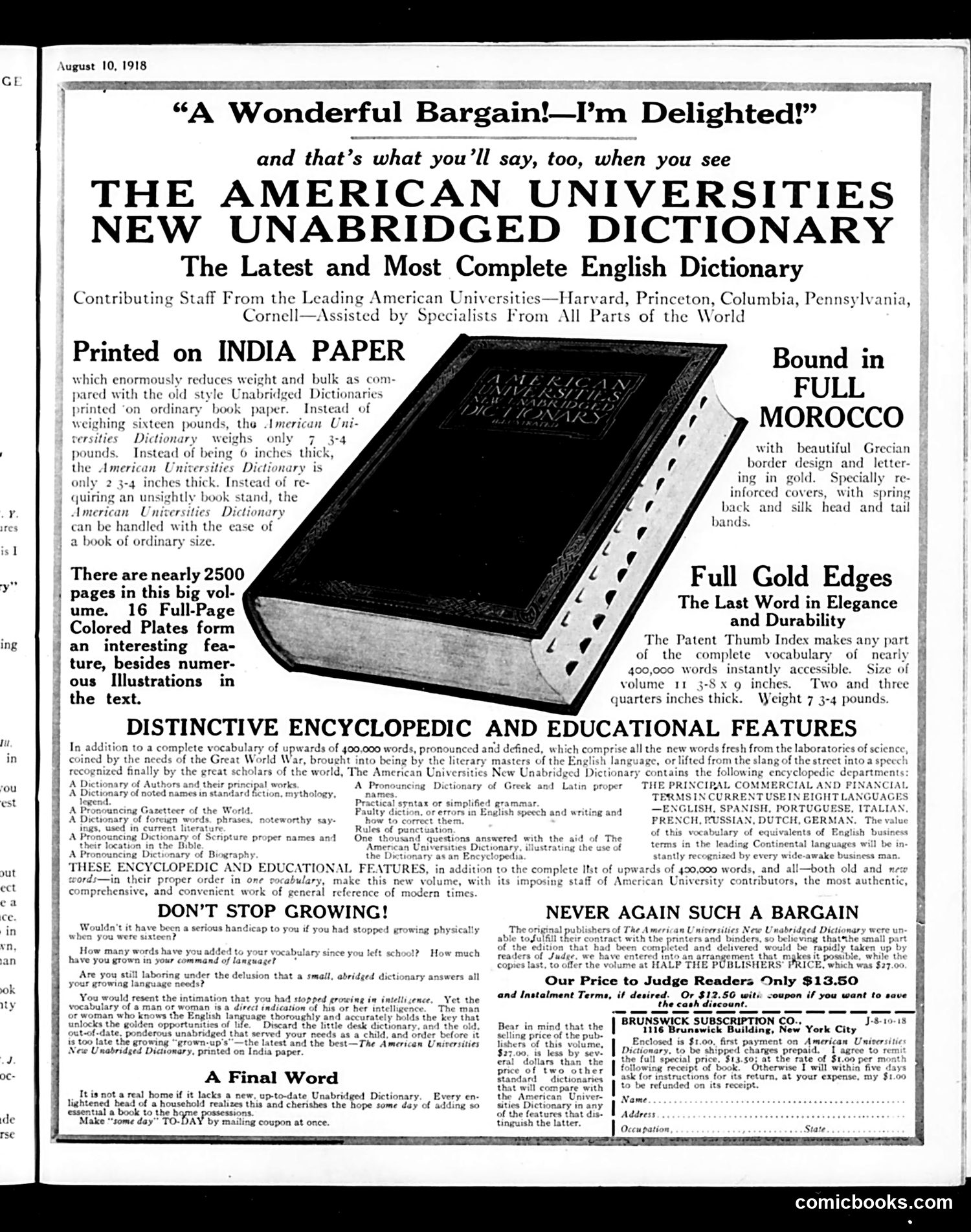 Judge — August 10, 1918 — page 25 of 32