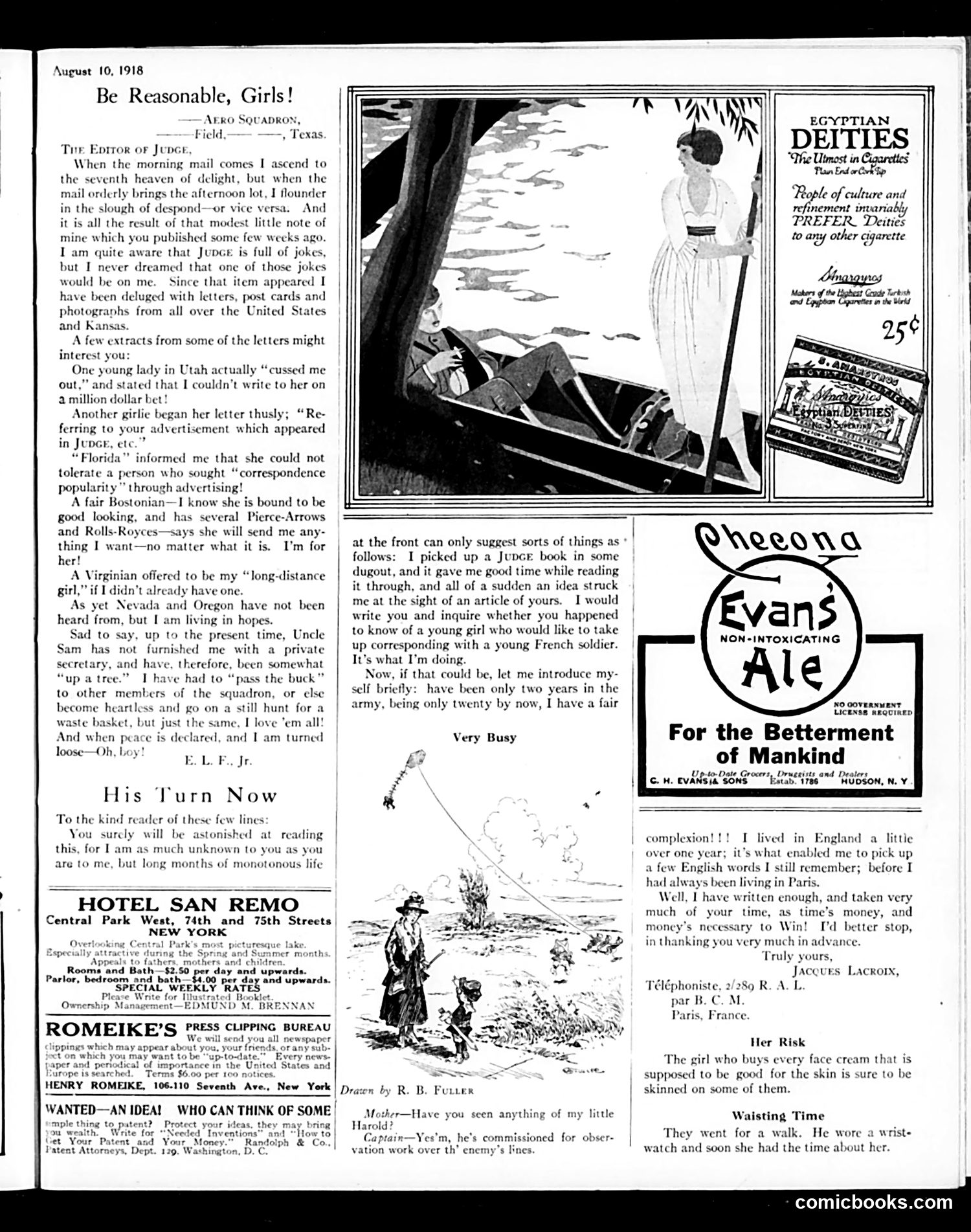 Judge — August 10, 1918 — page 29 of 32