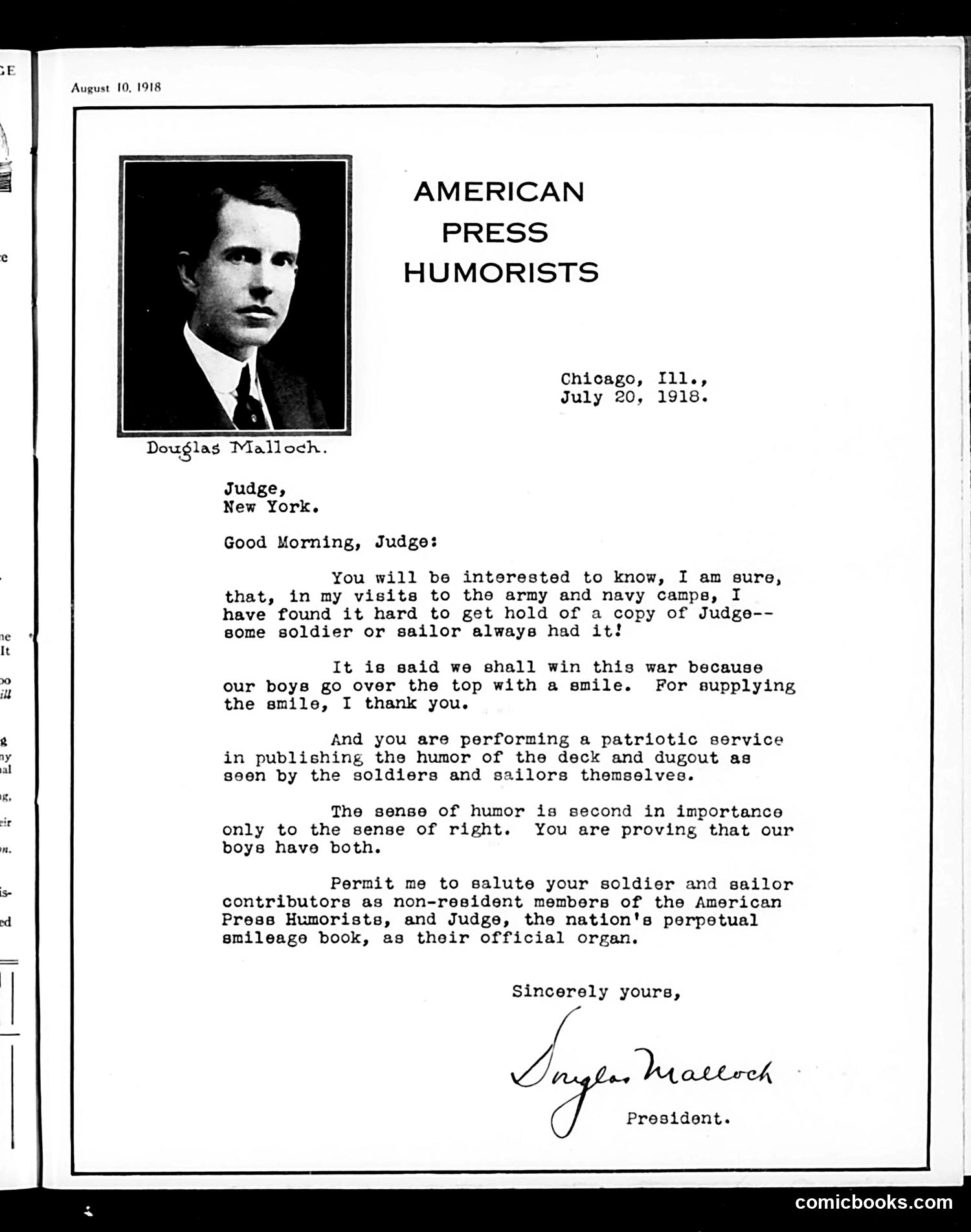 Judge — August 10, 1918 — page 31 of 32