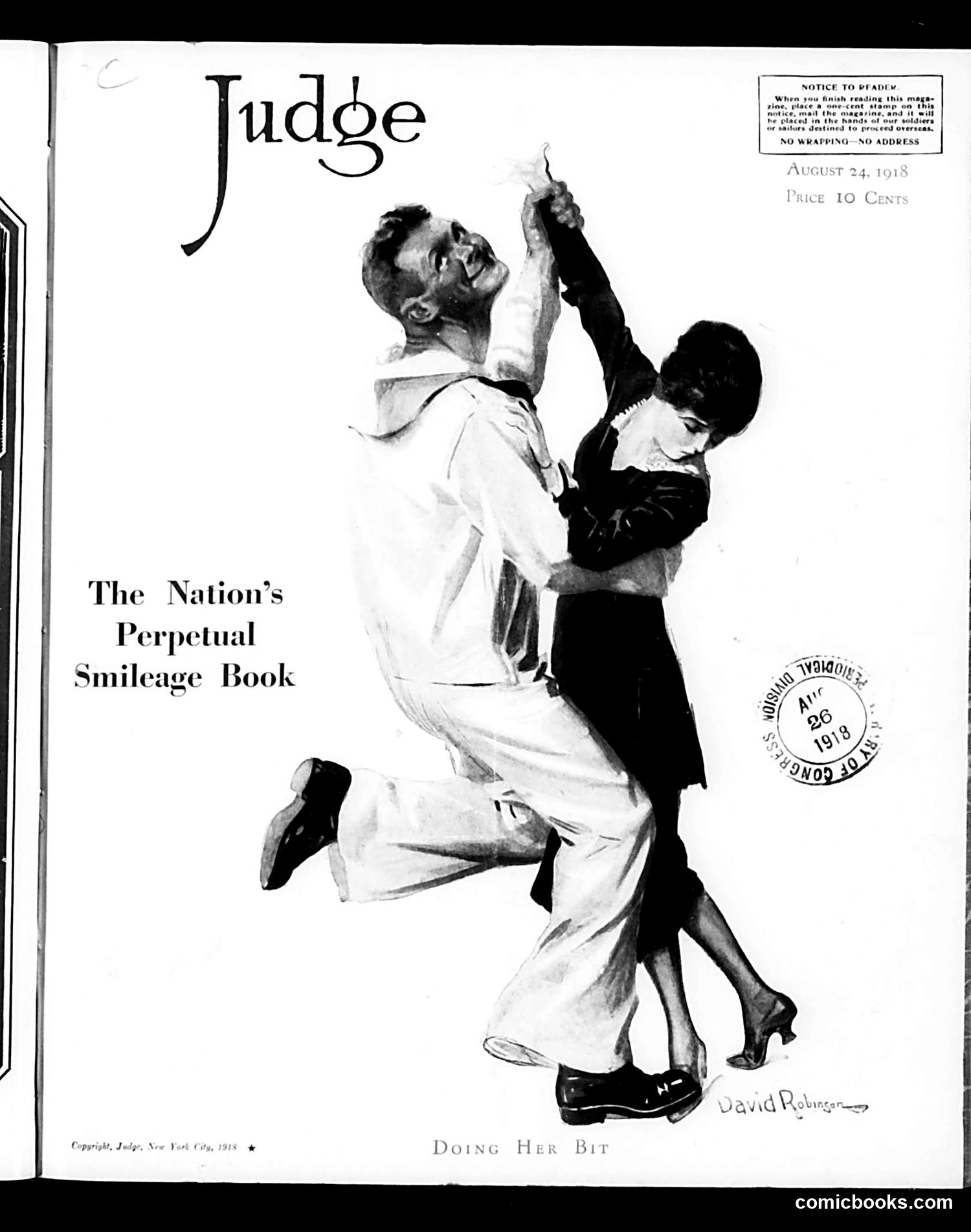 Judge — August 24, 1918
