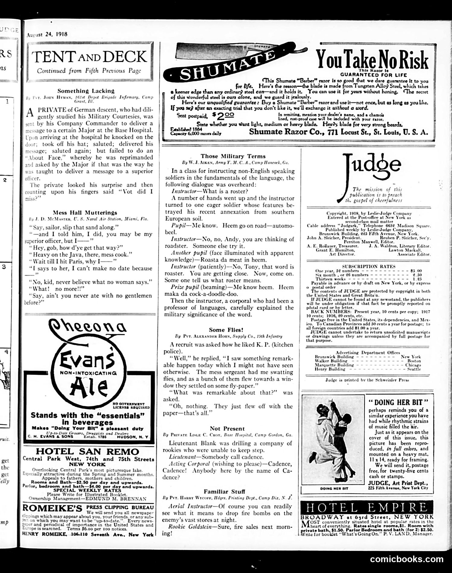Judge — August 24, 1918 — page 29 of 32
