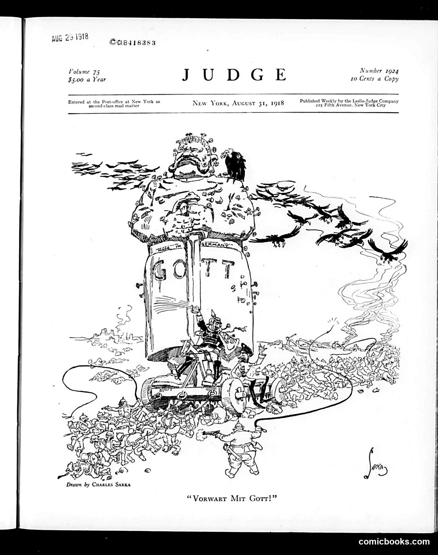 Judge — August 31, 1918 — page 3 of 32