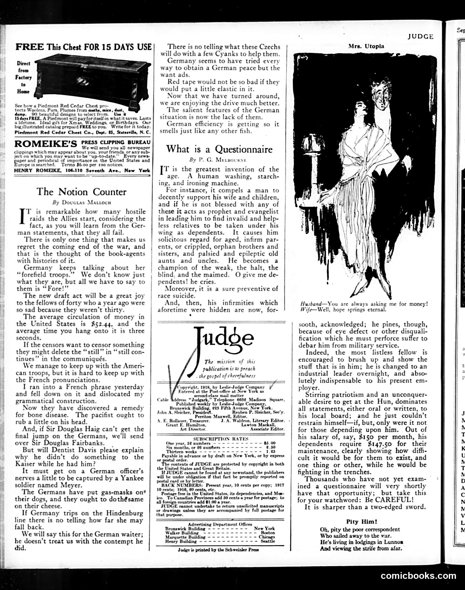 Judge — September 14, 1918 — page 30 of 32