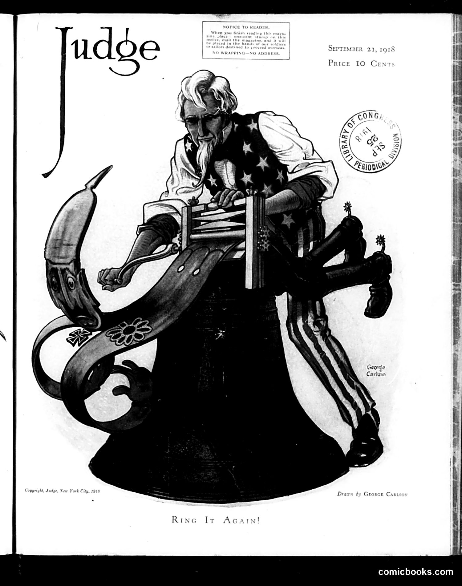 Judge — September 21, 1918