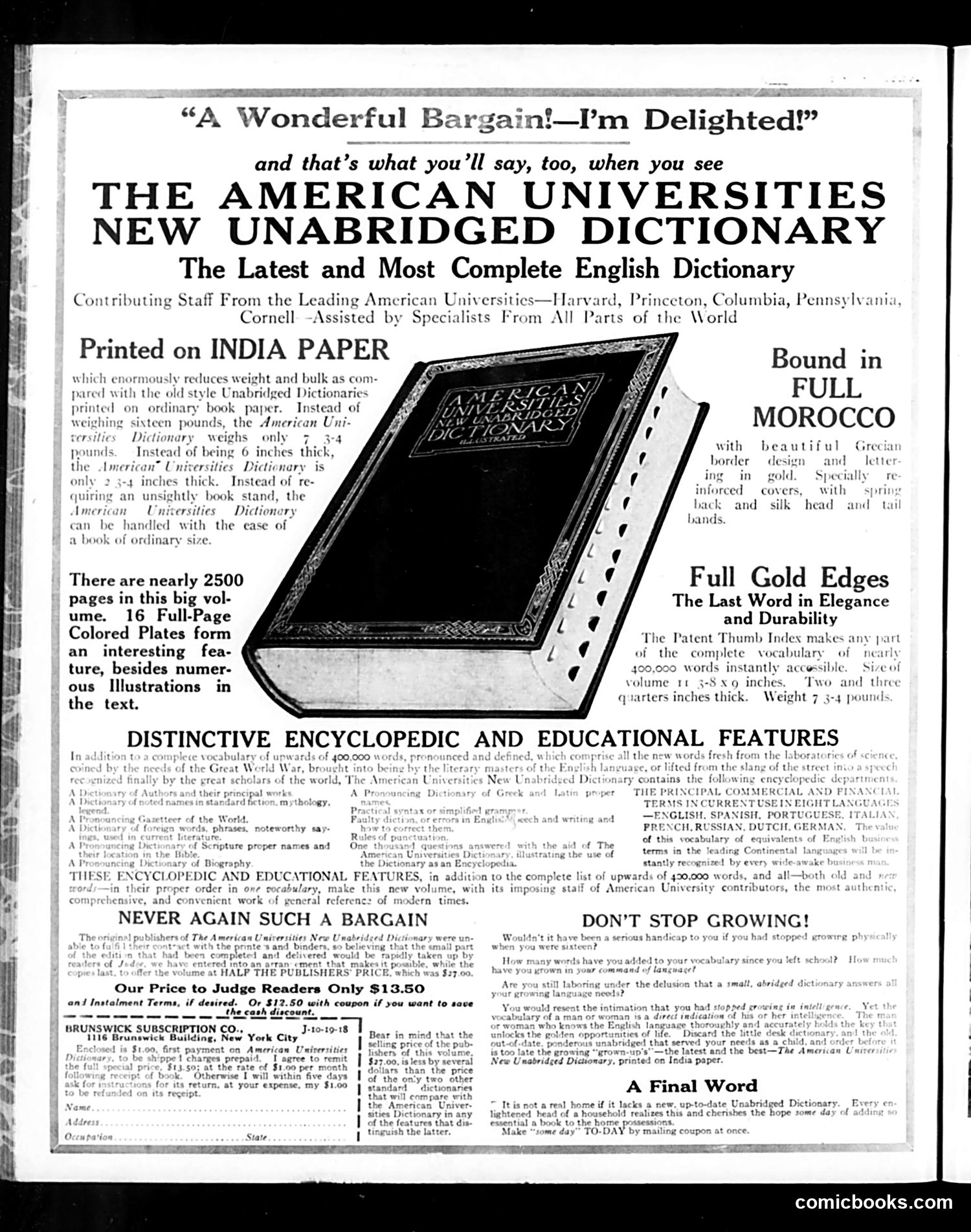 Judge — October 19, 1918 — page 32 of 32