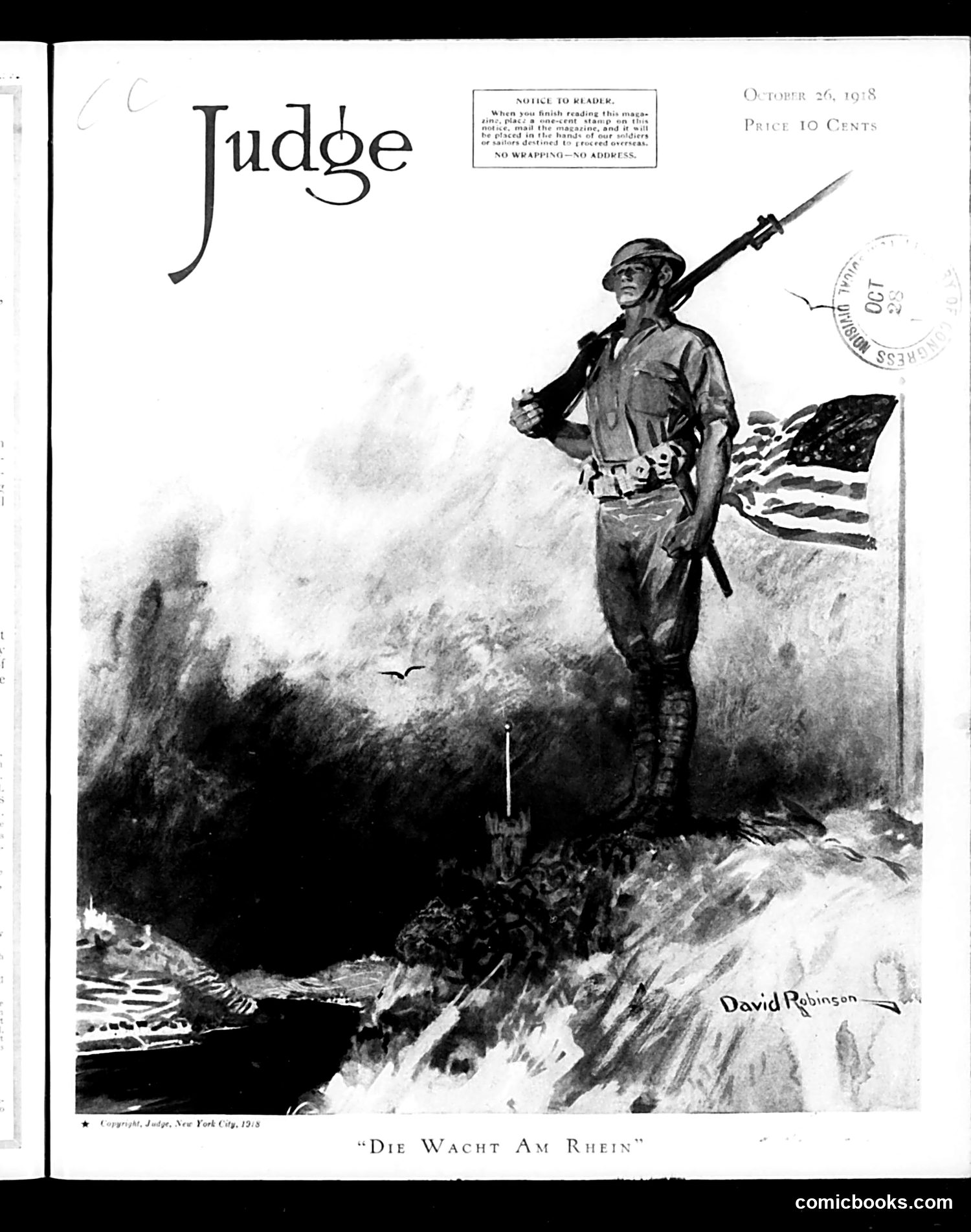Judge — October 26, 1918