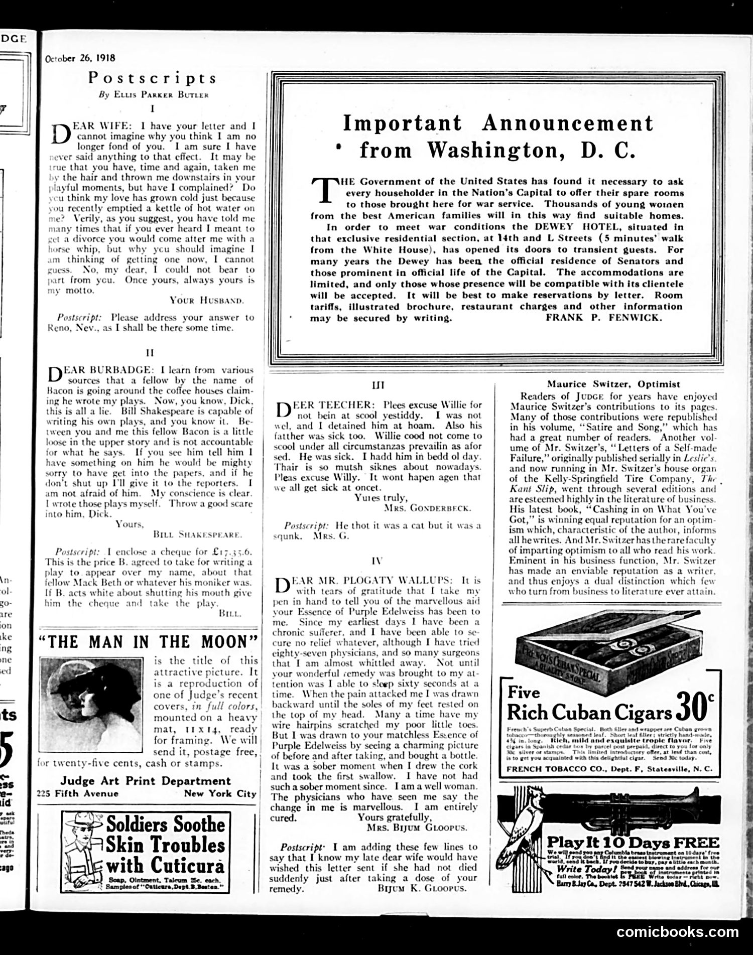 Judge — October 26, 1918 — page 29 of 32