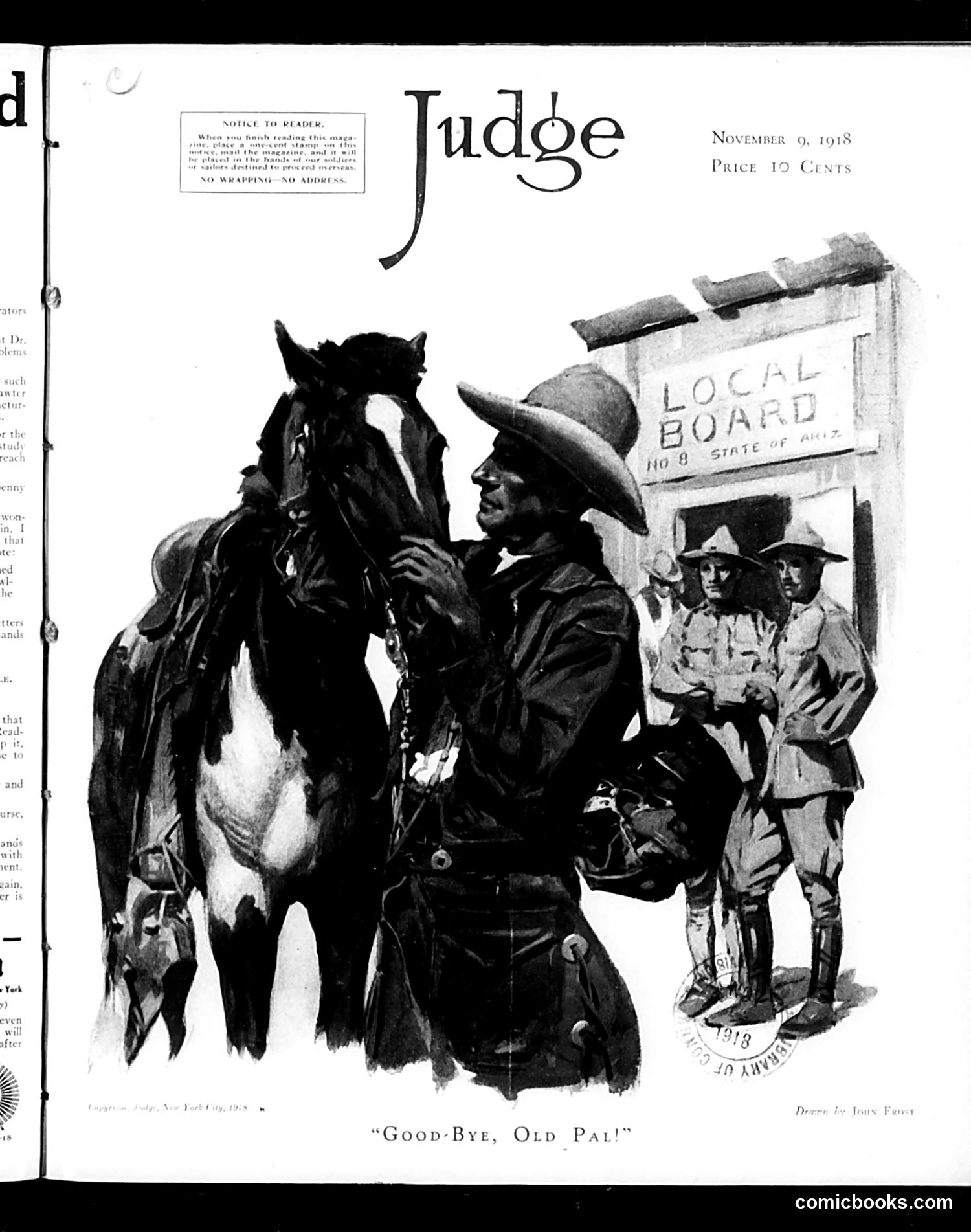 Judge — November 9, 1918