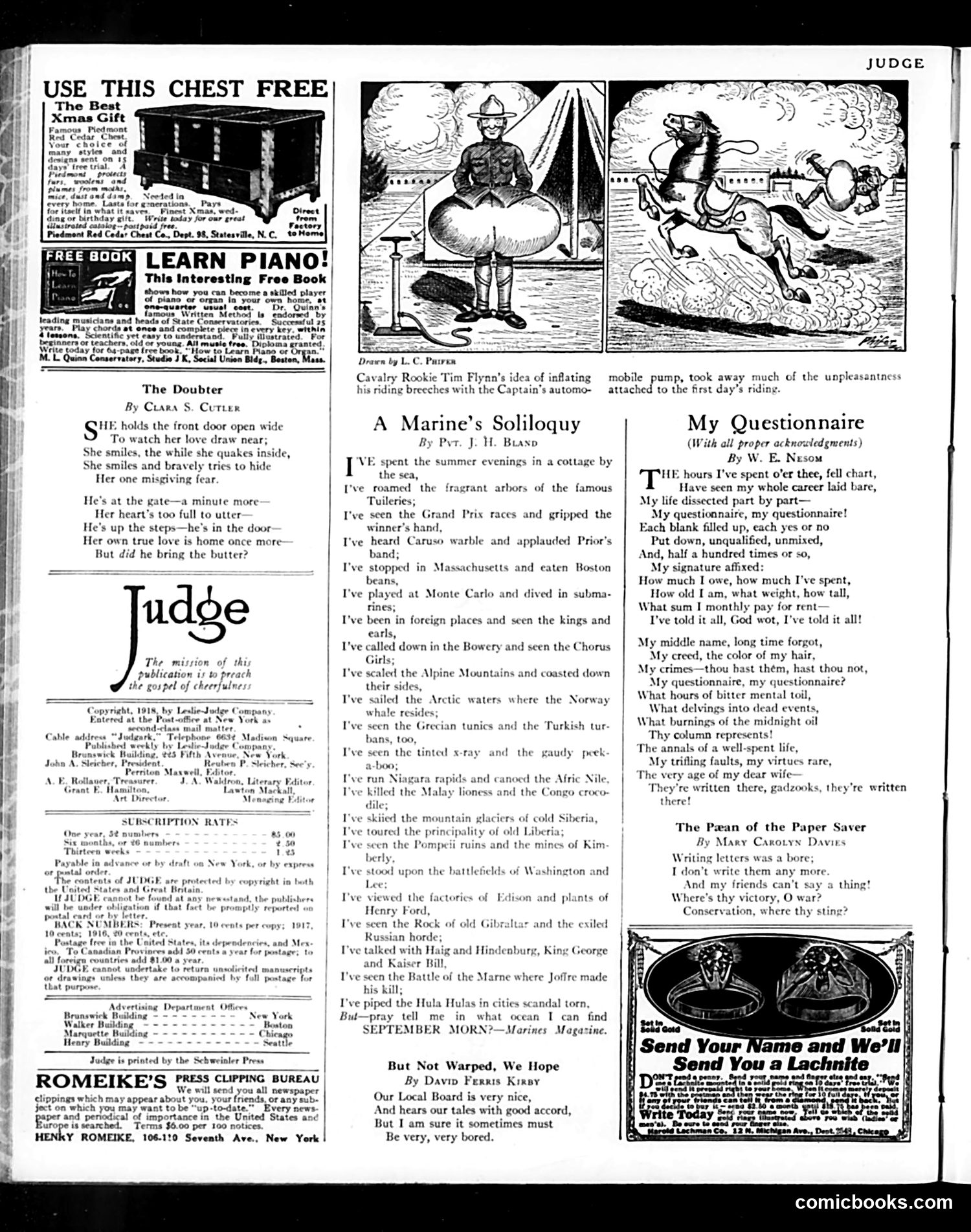 Judge — November 9, 1918 — page 34 of 36