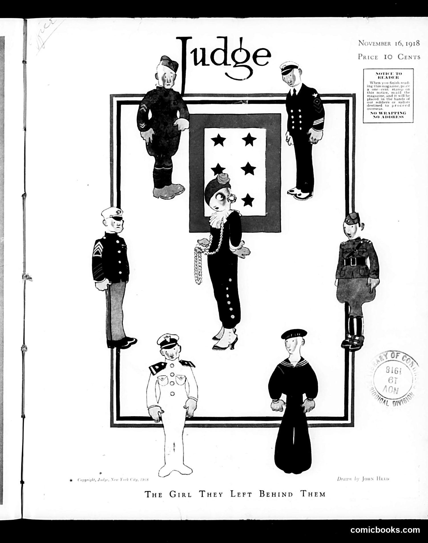 Judge — November 16, 1918