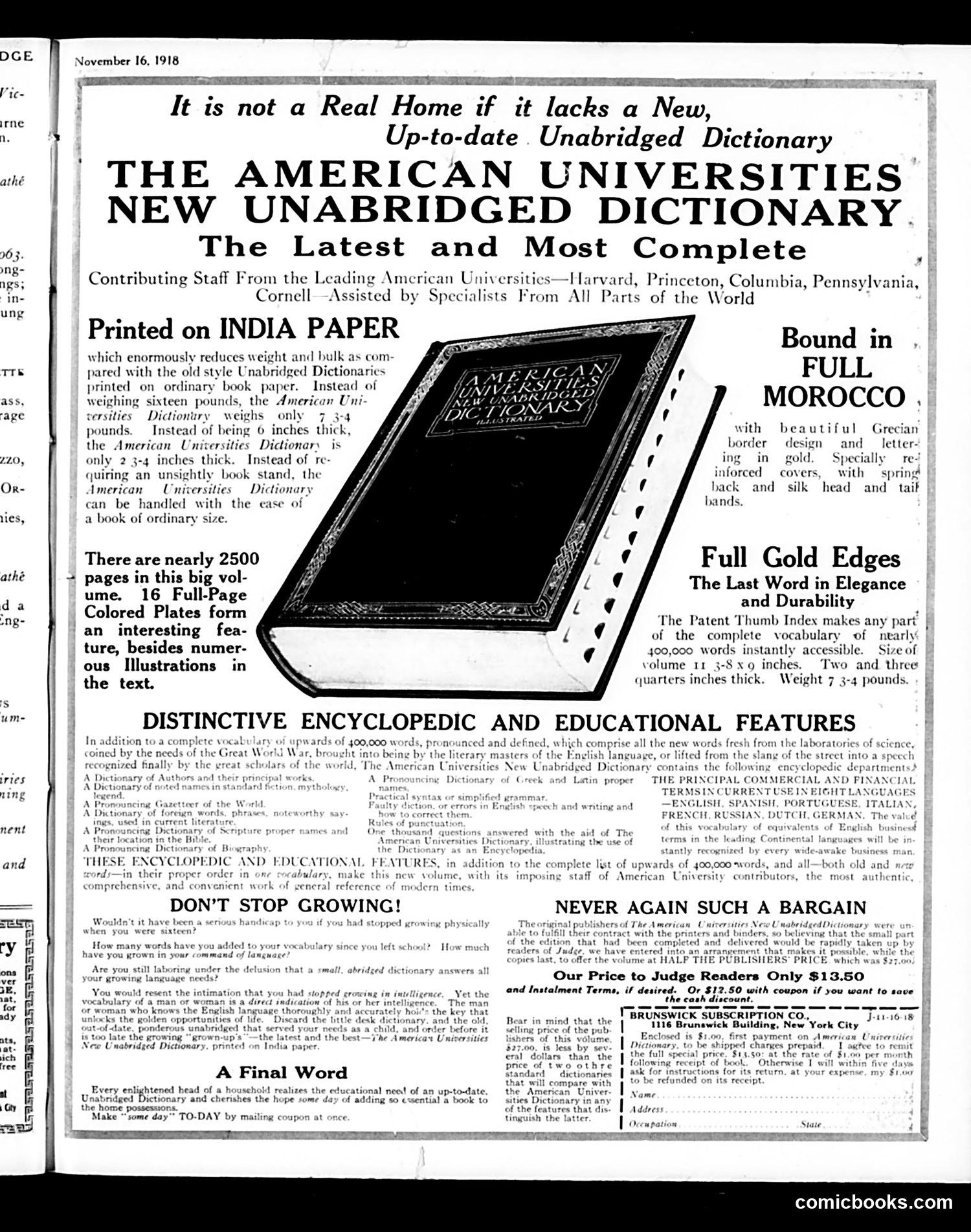 Judge — November 16, 1918 — page 31 of 32