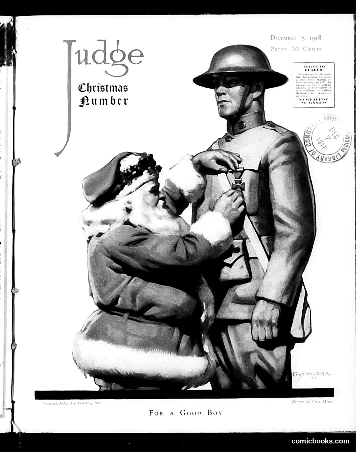 Judge — December 7, 1918