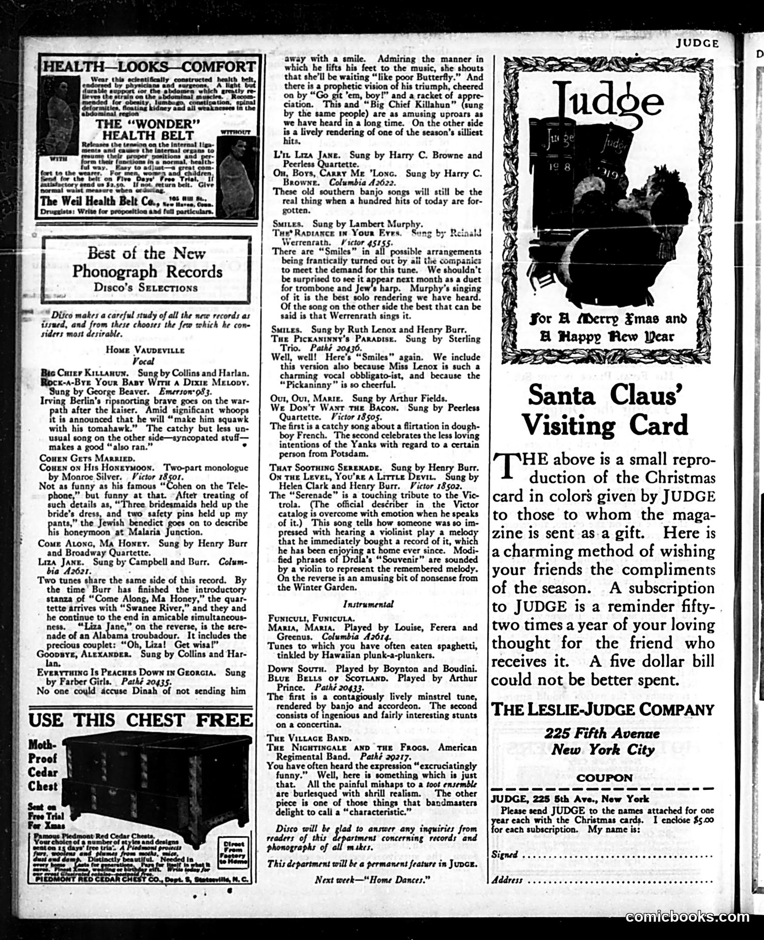 Judge — December 14, 1918 — page 30 of 32