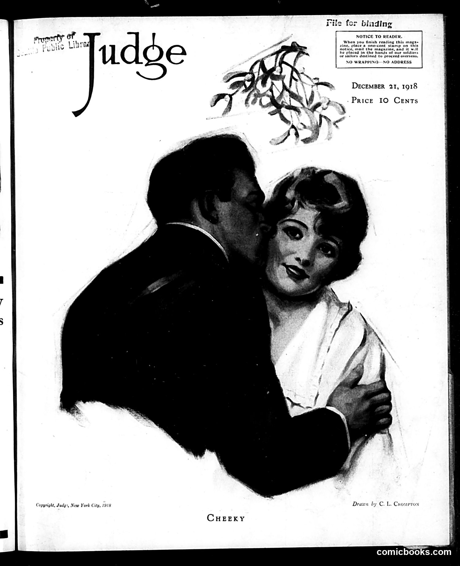 Judge — December 21, 1918