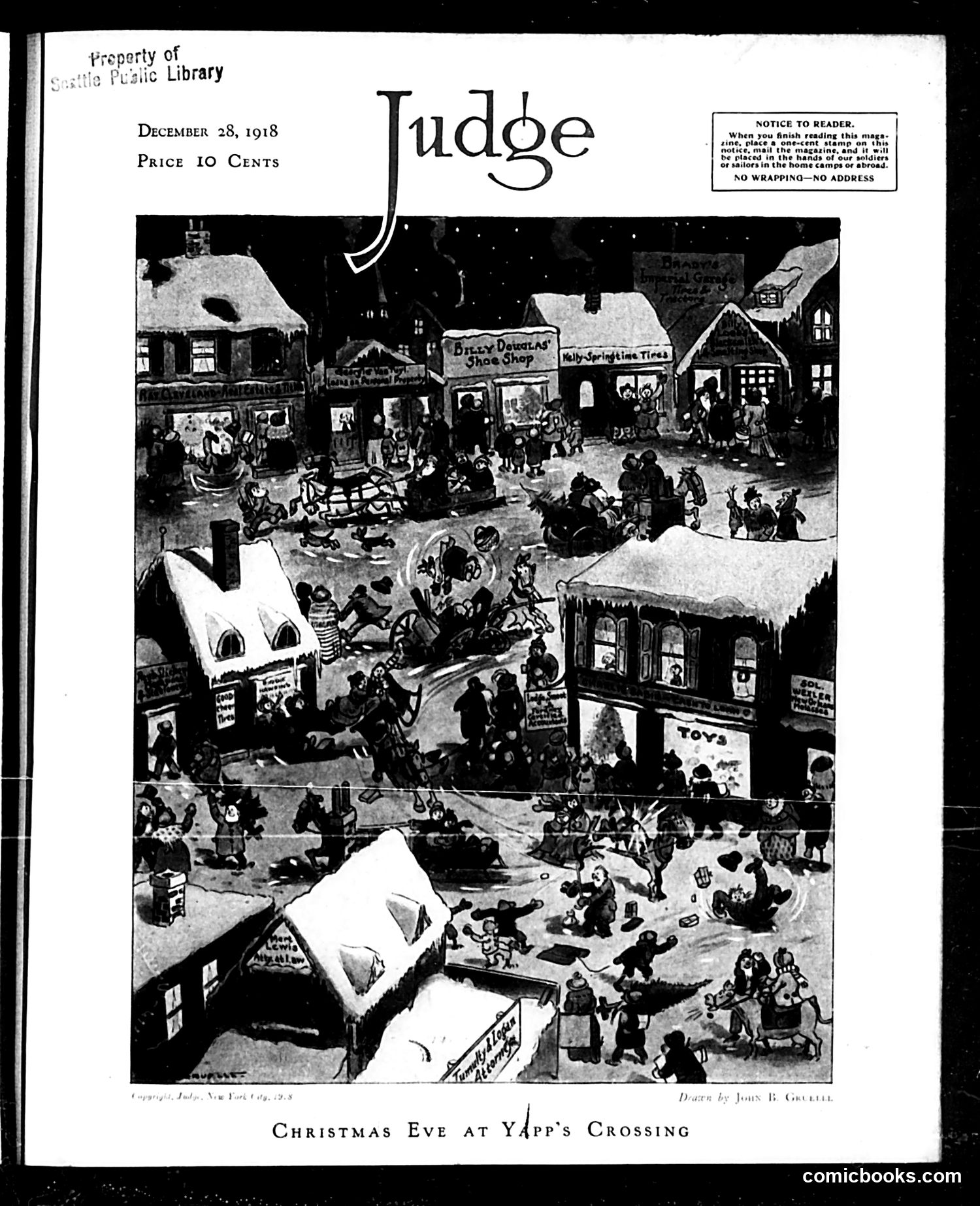 Judge — December 28, 1918