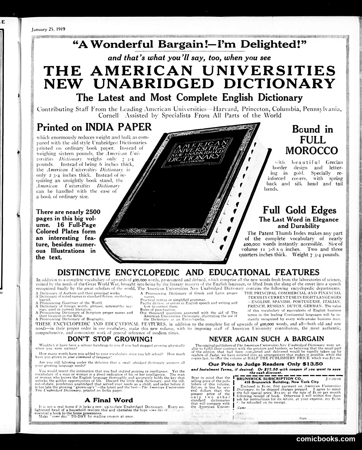 Judge — January 25, 1919 — page 31 of 32