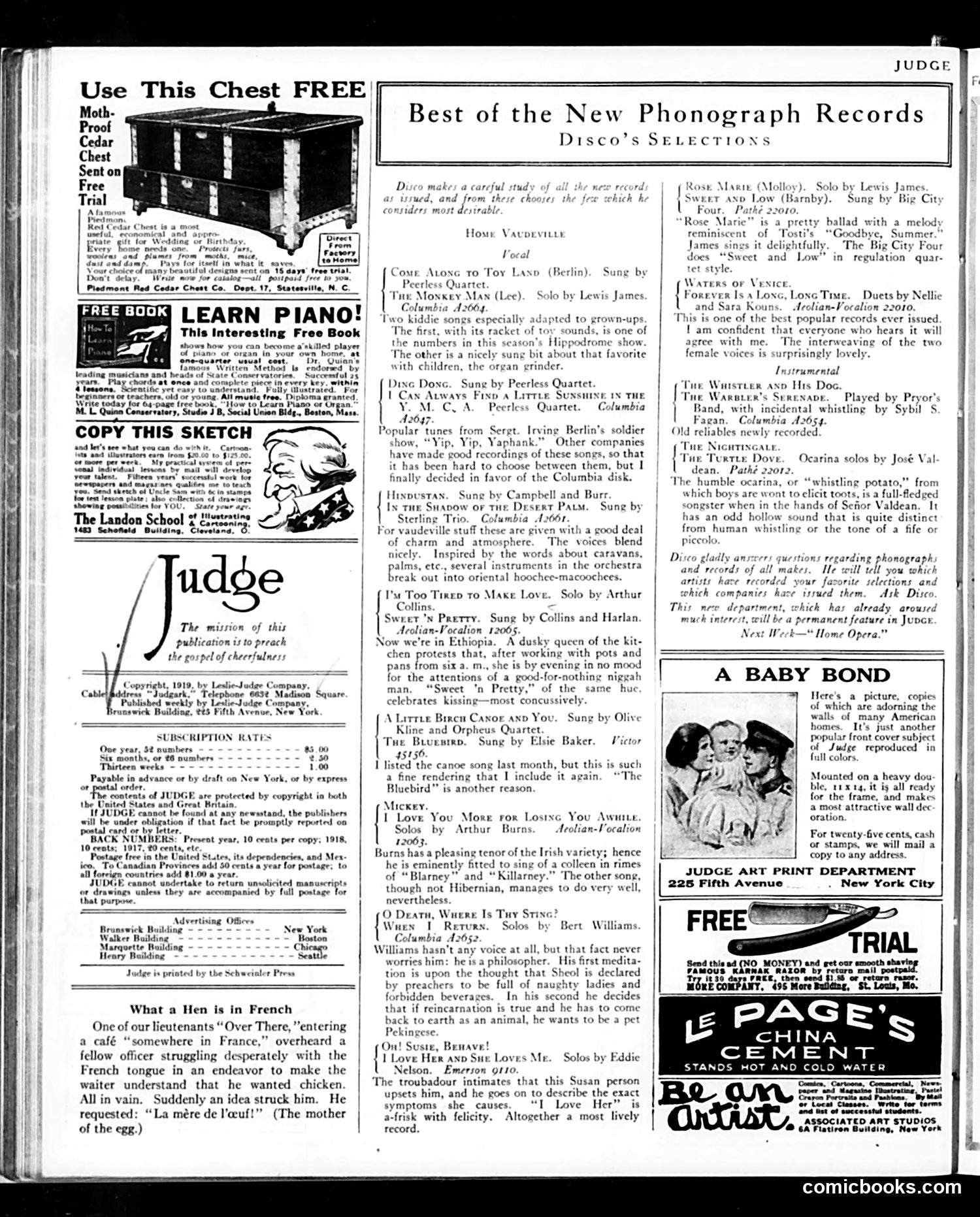 Judge — February 1, 1919 — page 30 of 32