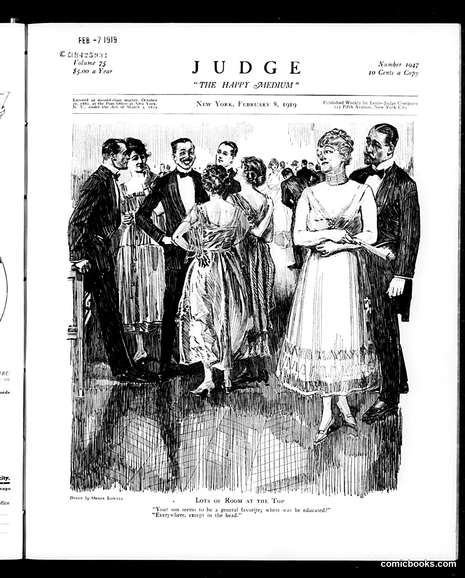 Judge — February 8, 1919 — page 3 of 32