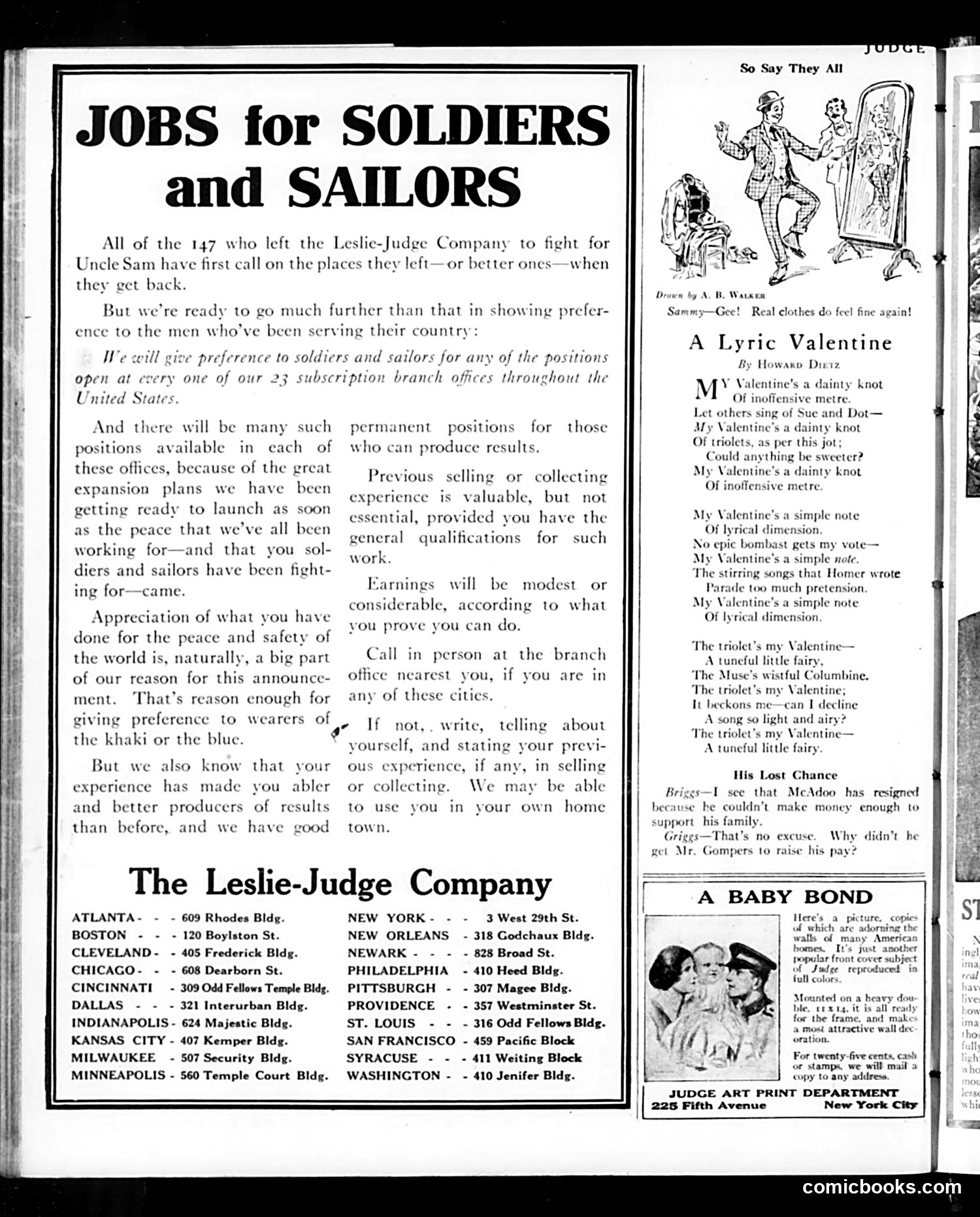 Judge — February 8, 1919 — page 30 of 32