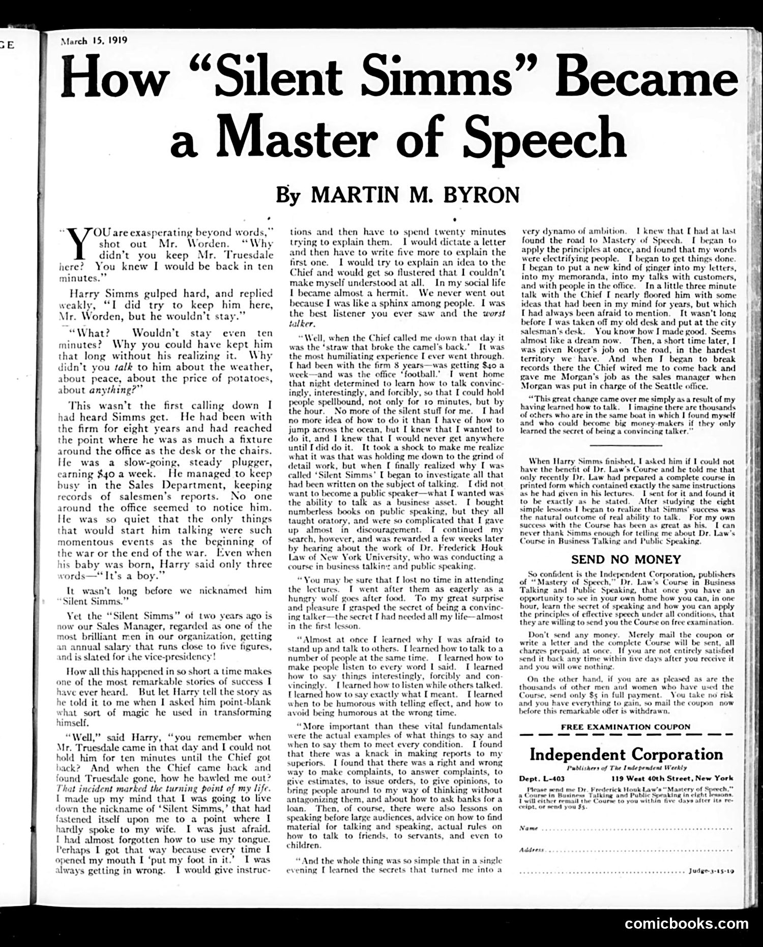 Judge — March 15, 1919 — page 27 of 36