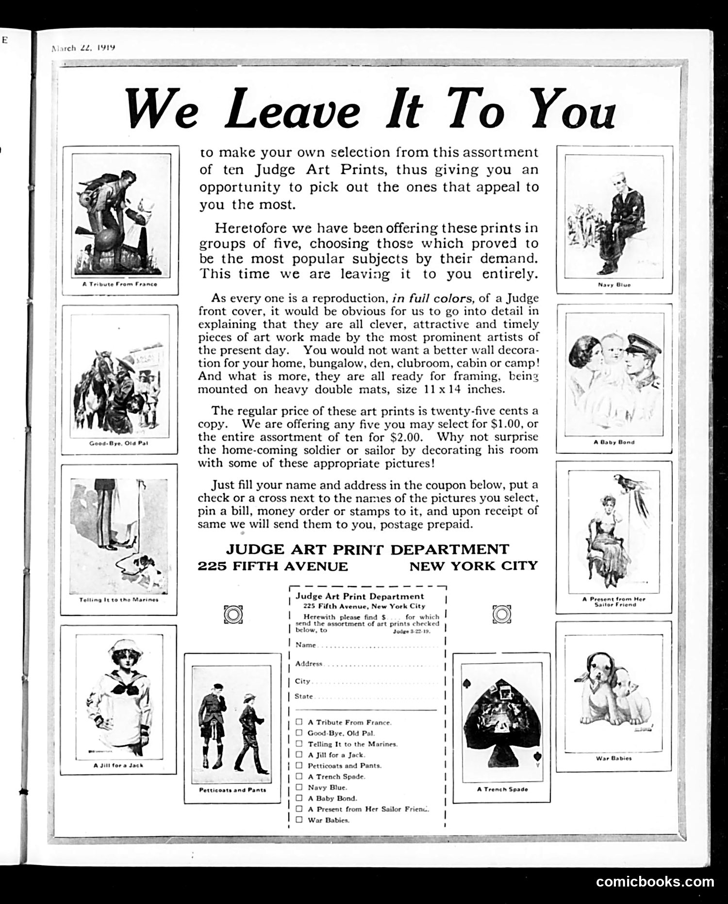 Judge — March 22, 1919 — page 31 of 32
