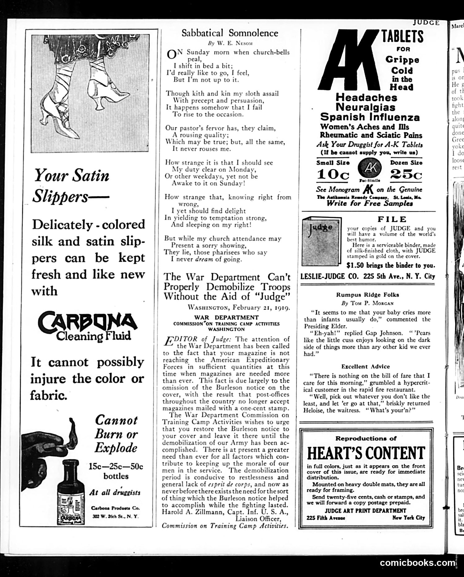 Judge — March 29, 1919 — page 28 of 32