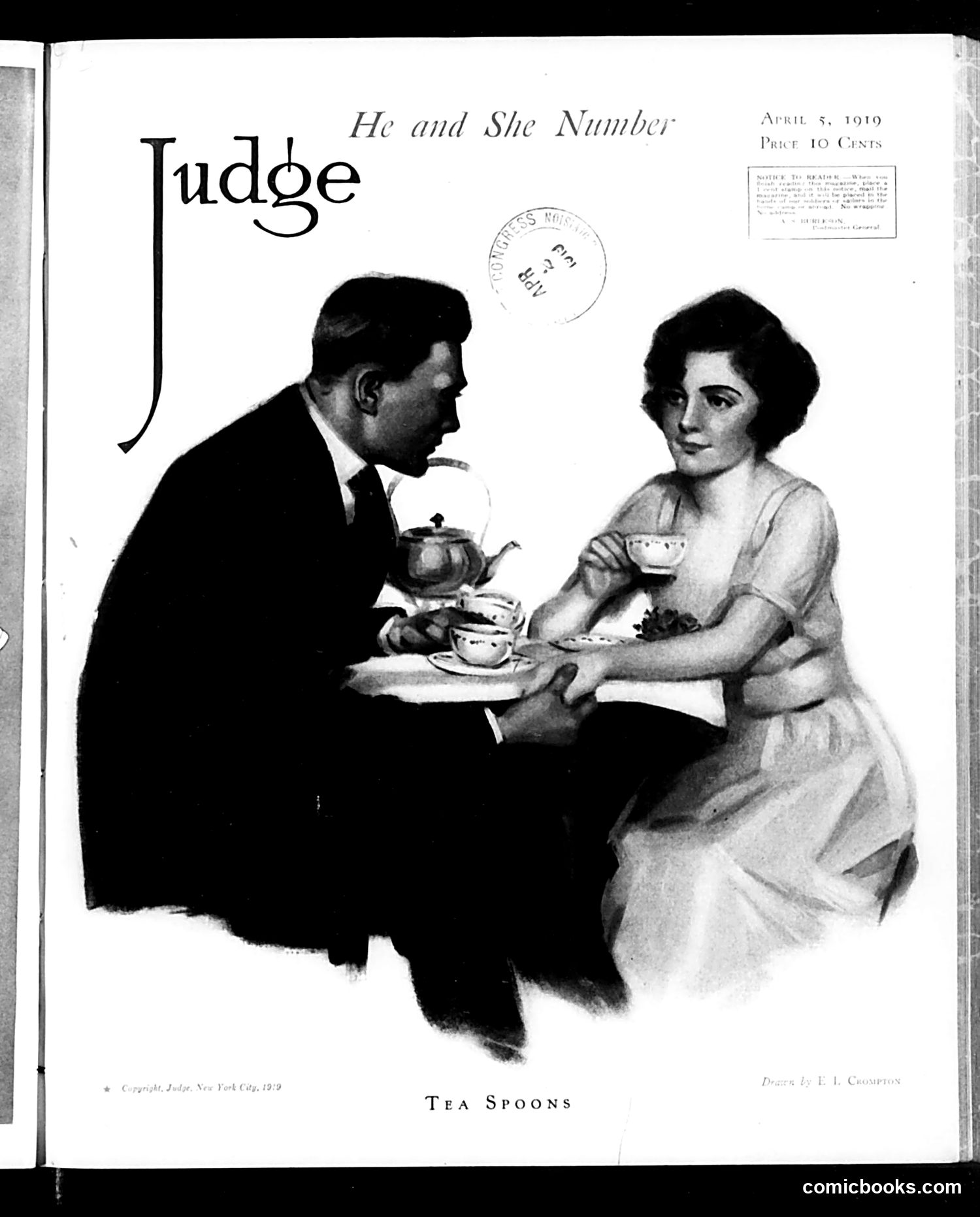 Judge — April 5, 1919