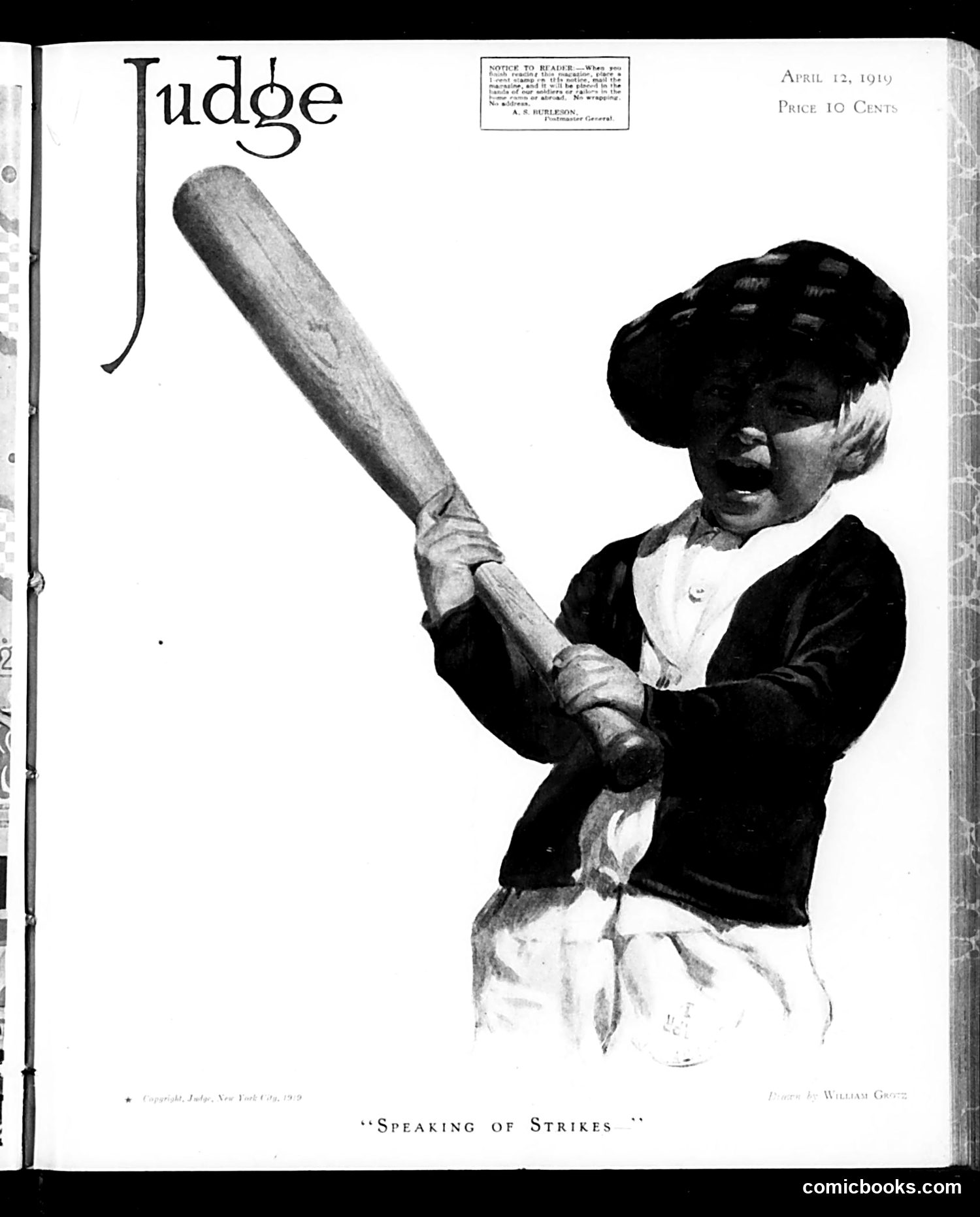 Judge — April 12, 1919