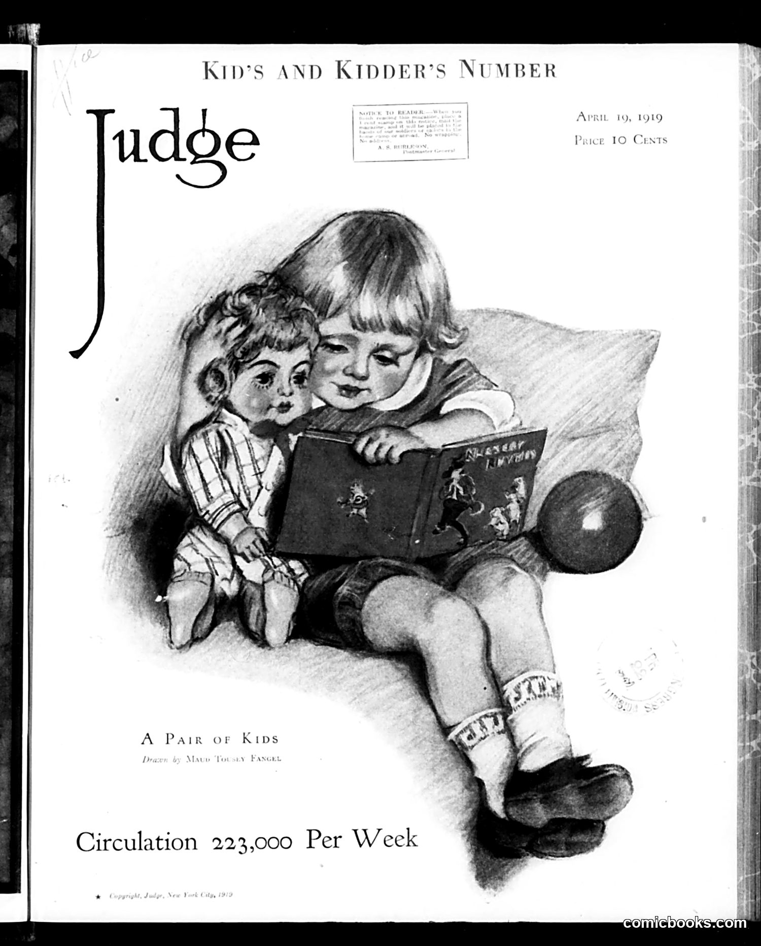 Judge — April 19, 1919