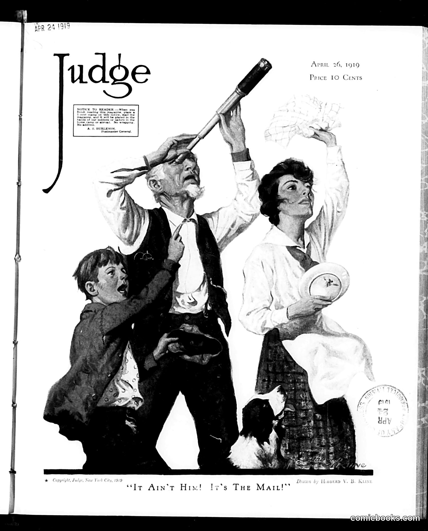 Judge — April 26, 1919