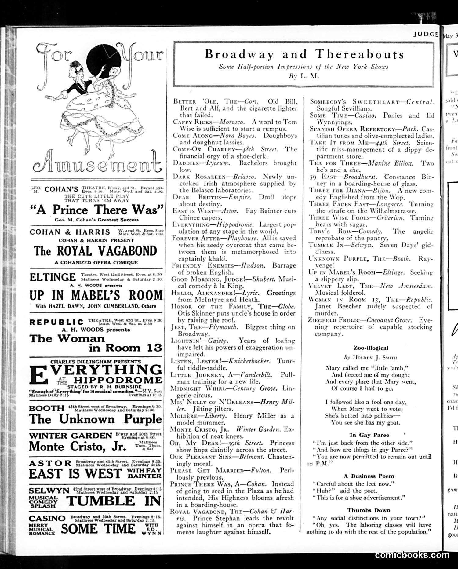 Judge — May 3, 1919 — page 30 of 36
