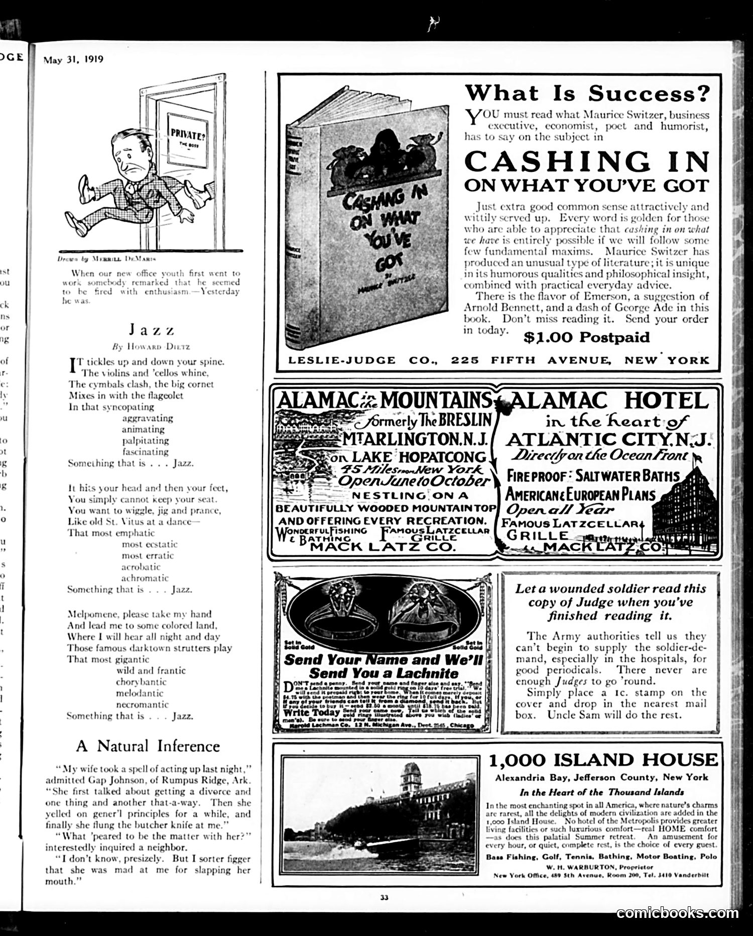 Judge — May 31, 1919 — page 33 of 36