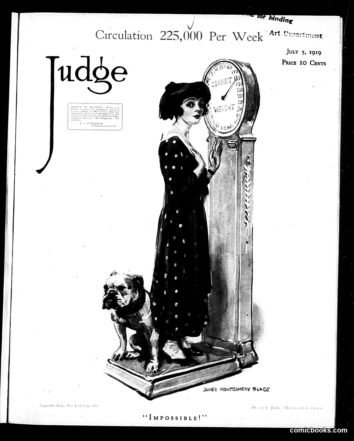 Judge — July 5, 1919