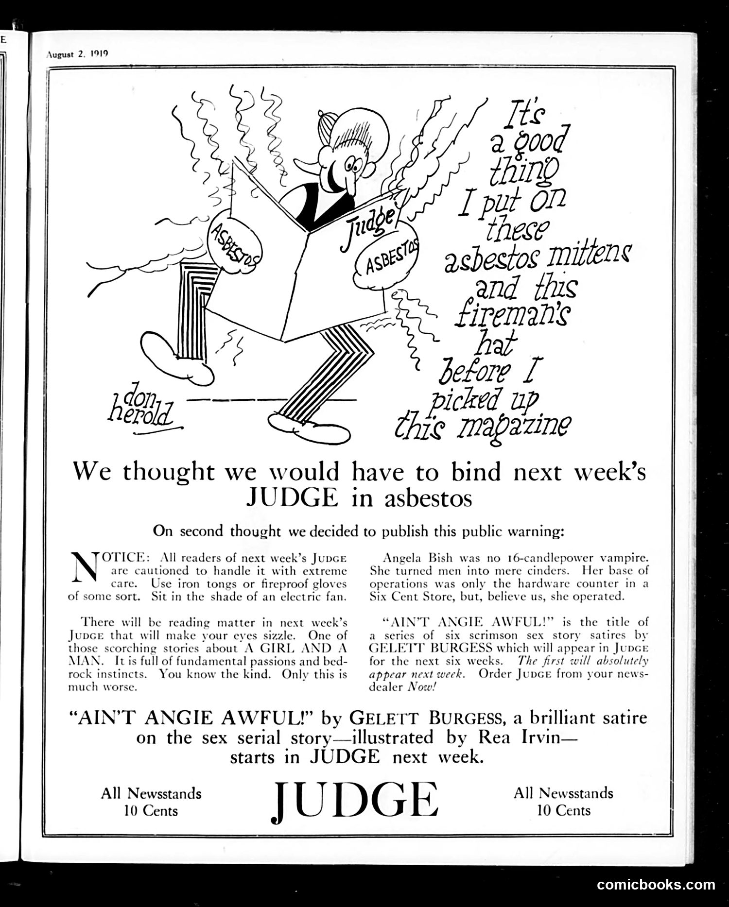 Judge — August 2, 1919 — page 35 of 36