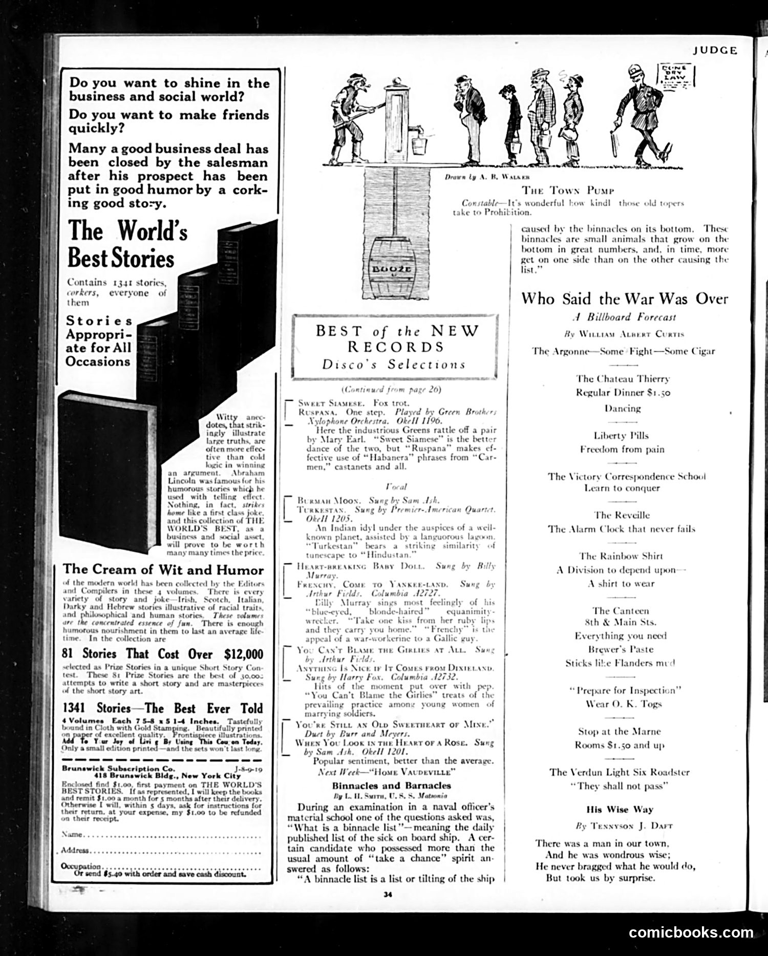 Judge — August 9, 1919 — page 34 of 36