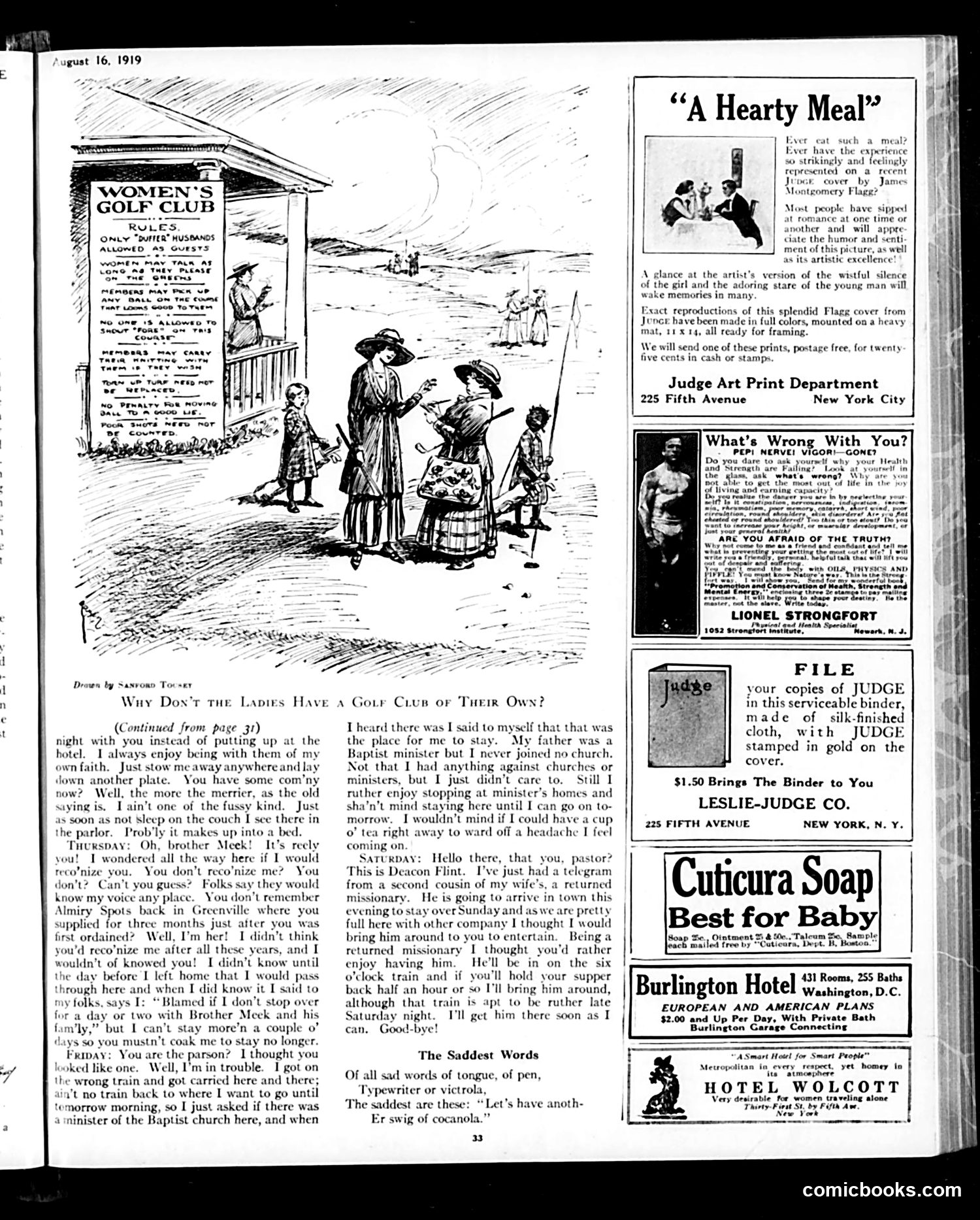 Judge — August 16, 1919 — page 33 of 36