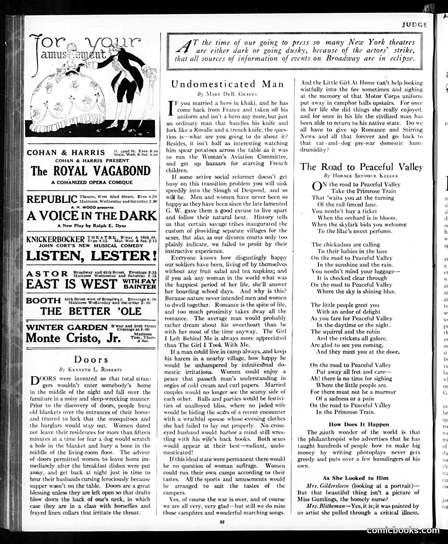 Judge — August 30, 1919 — page 32 of 36