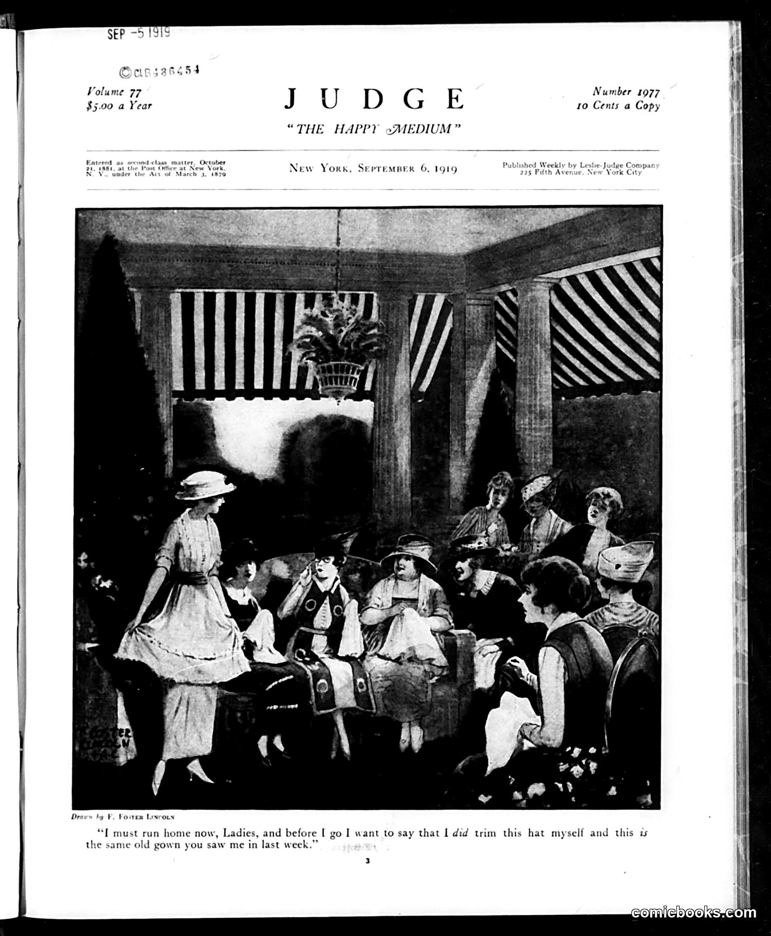 Judge — September 6, 1919 — page 3 of 36