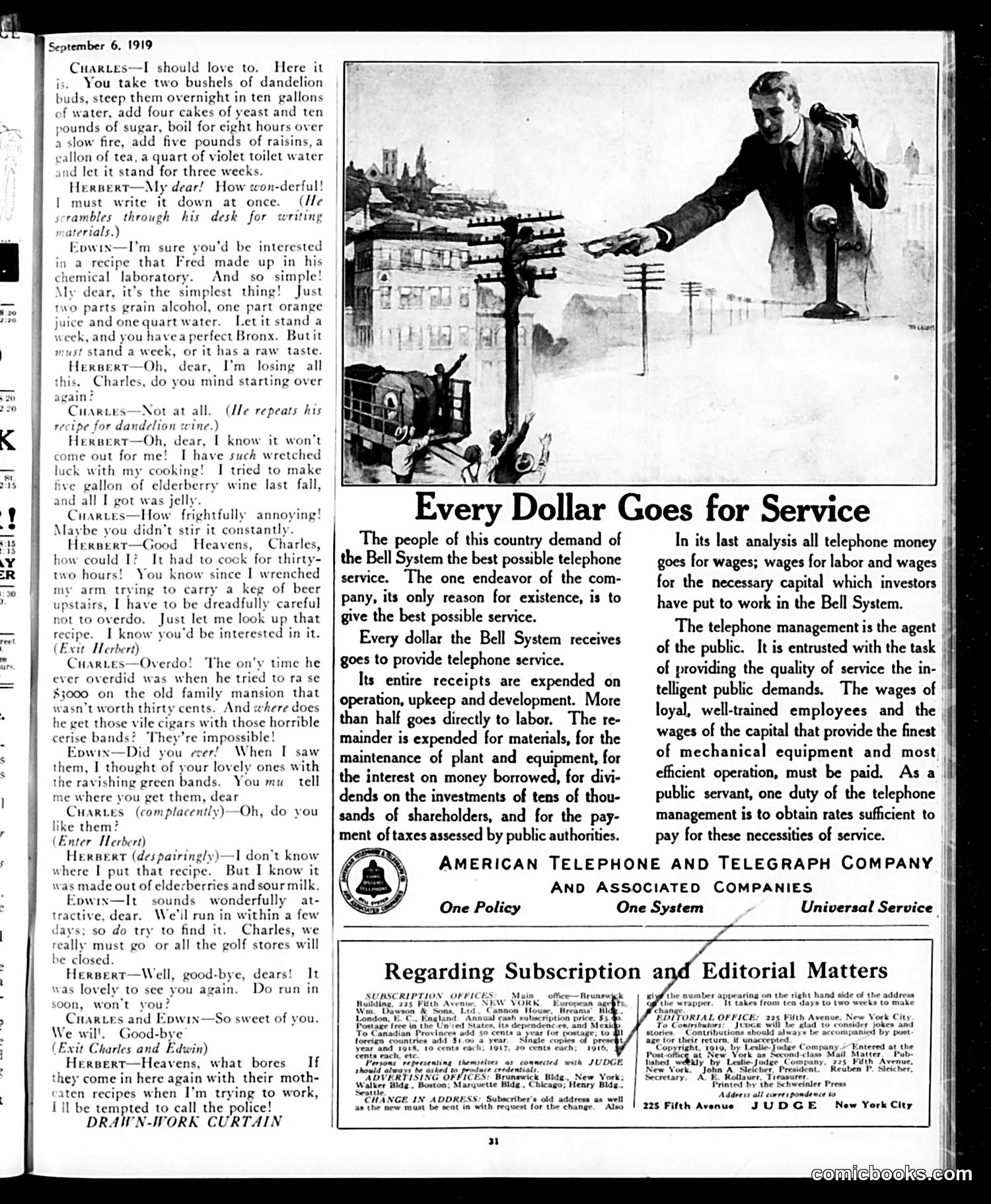 Judge — September 6, 1919 — page 31 of 36