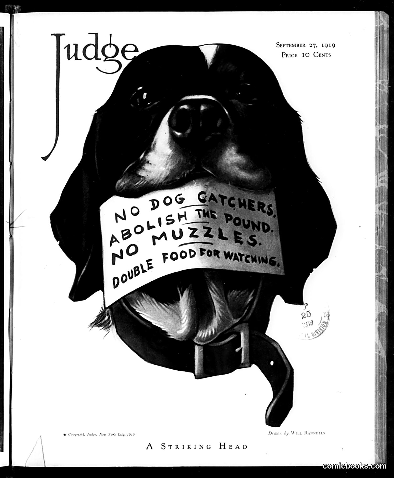 Judge — September 27, 1919